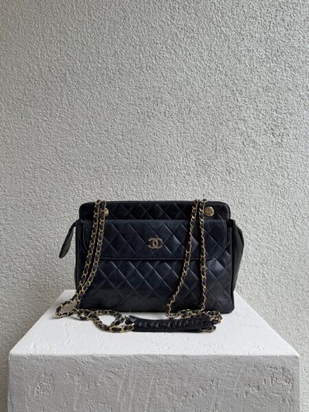 Chanel Grand Shopping Leather Tote Bag