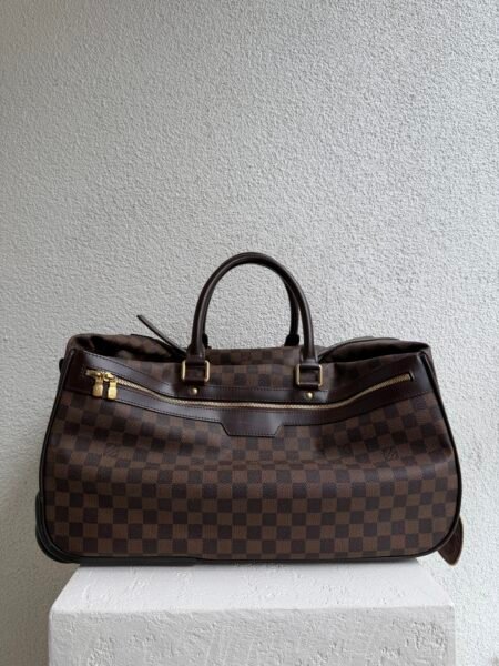 Louis Vuitton Damiere Ebene Eole 50 Rolling Travel Suitcase
