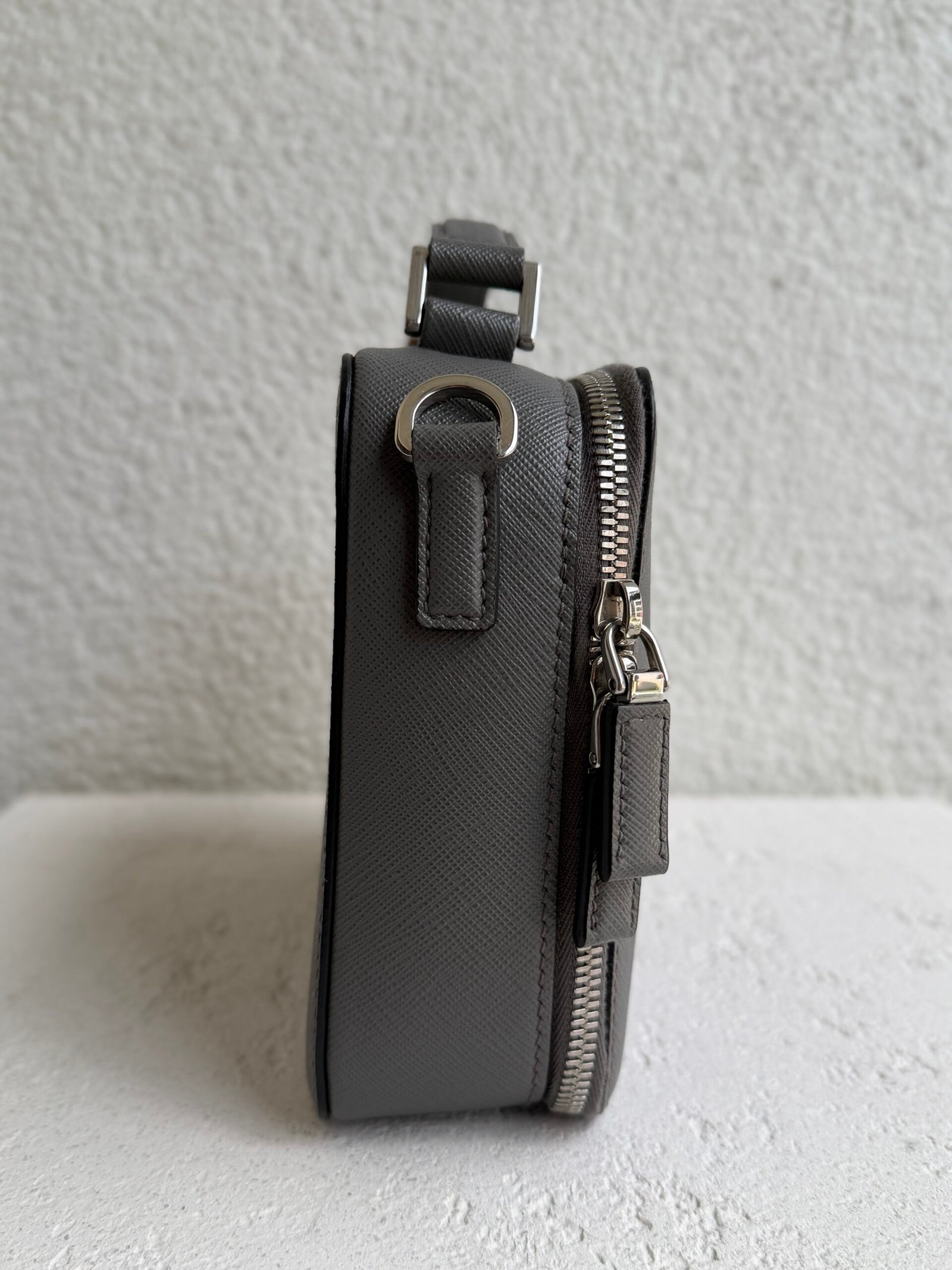 Prada Brique Saffiano Crossbody Bag - Image 7