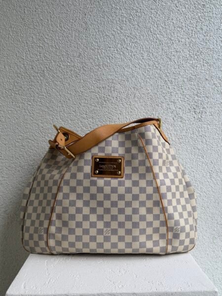 Louis Vuitton Damiere Ebene Azur Galliera Gm Shoulder Bag