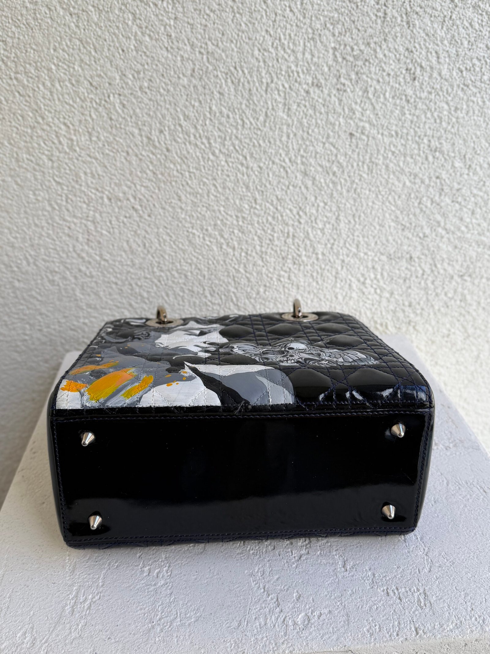 Christian Dior Medium Lady Dior Customize Handbag - Image 9