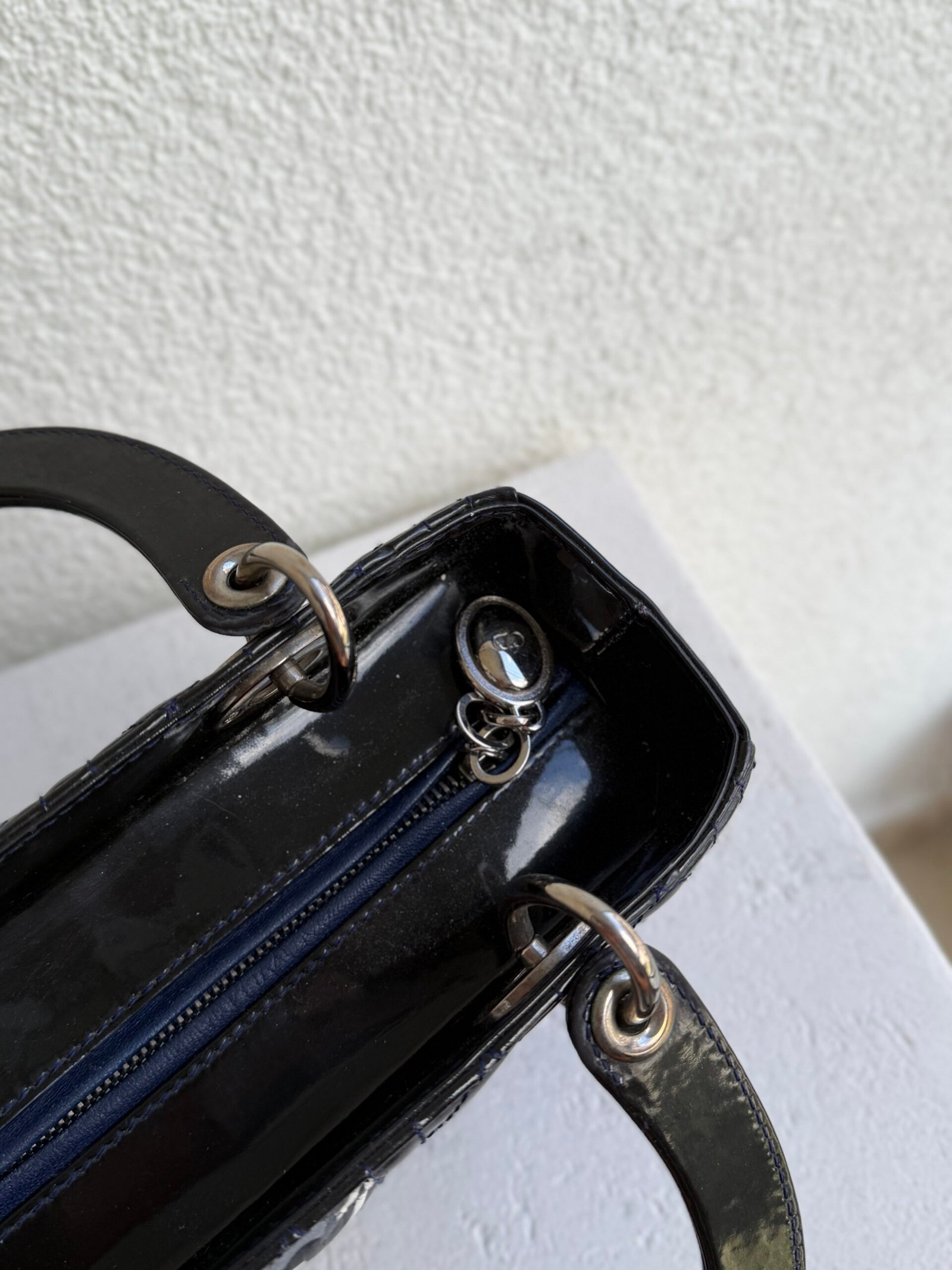 Christian Dior Medium Lady Dior Customize Handbag - Image 11