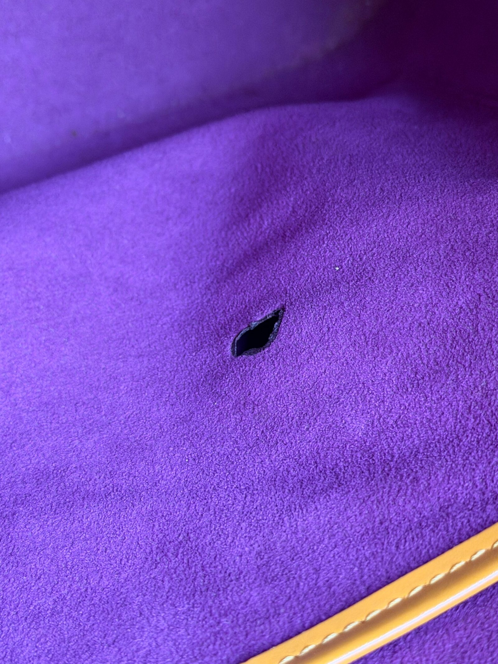 Louis Vuitton Epi Leather Yellow Lussag Bag - Image 16