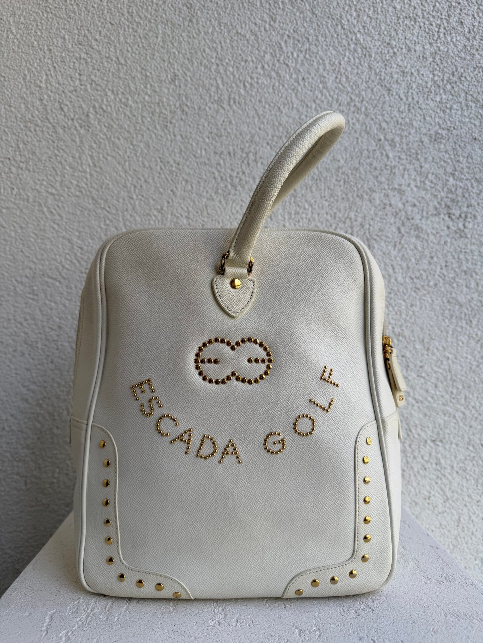 Escada Leather Golf Bag - Görsel 2