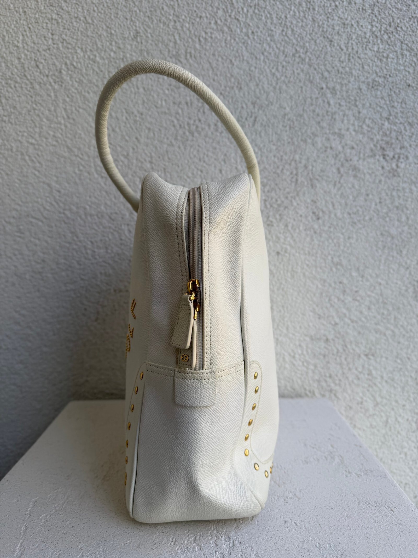 Escada Leather Golf Bag - Görsel 6