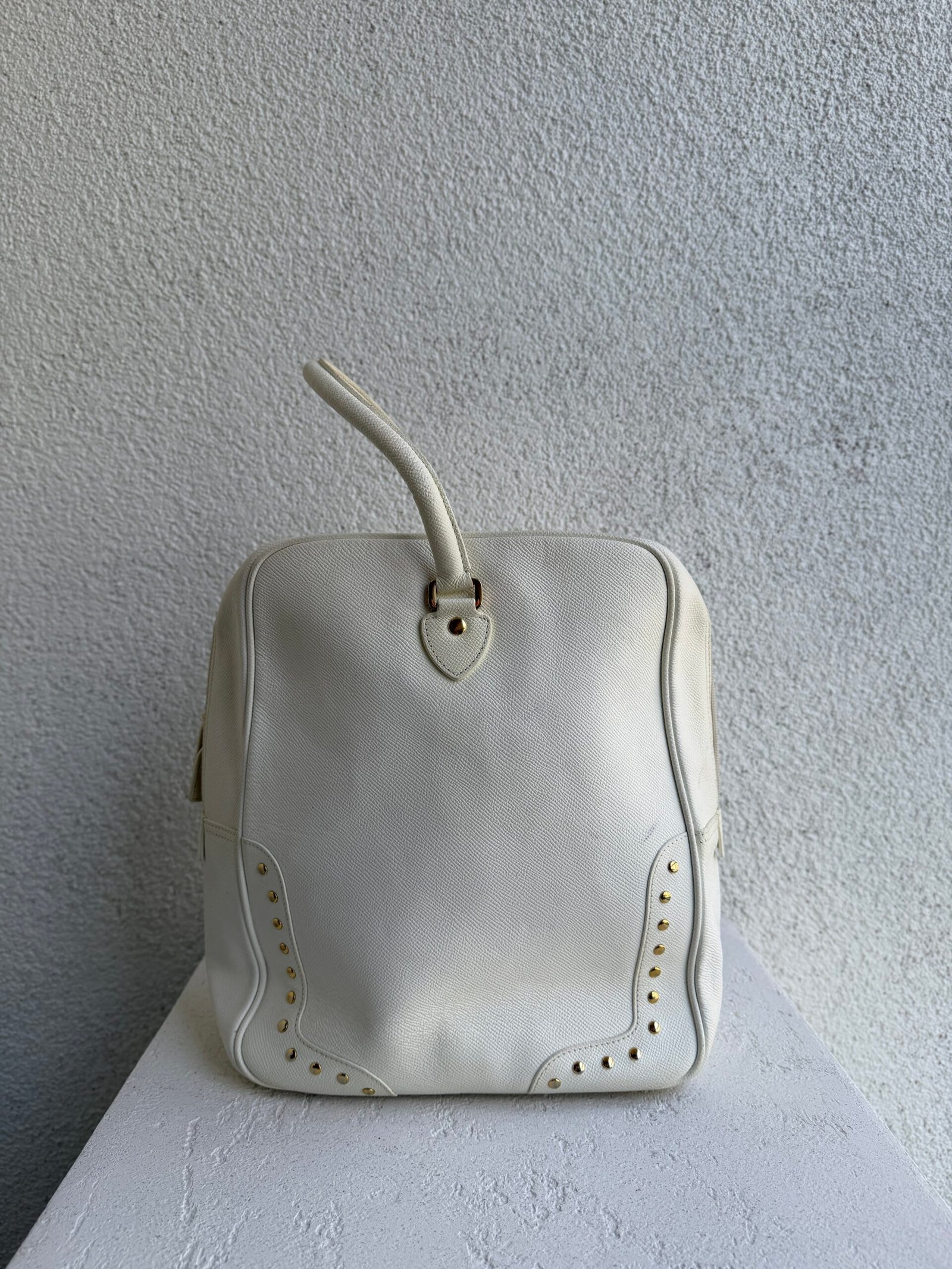 Escada Leather Golf Bag - Görsel 7