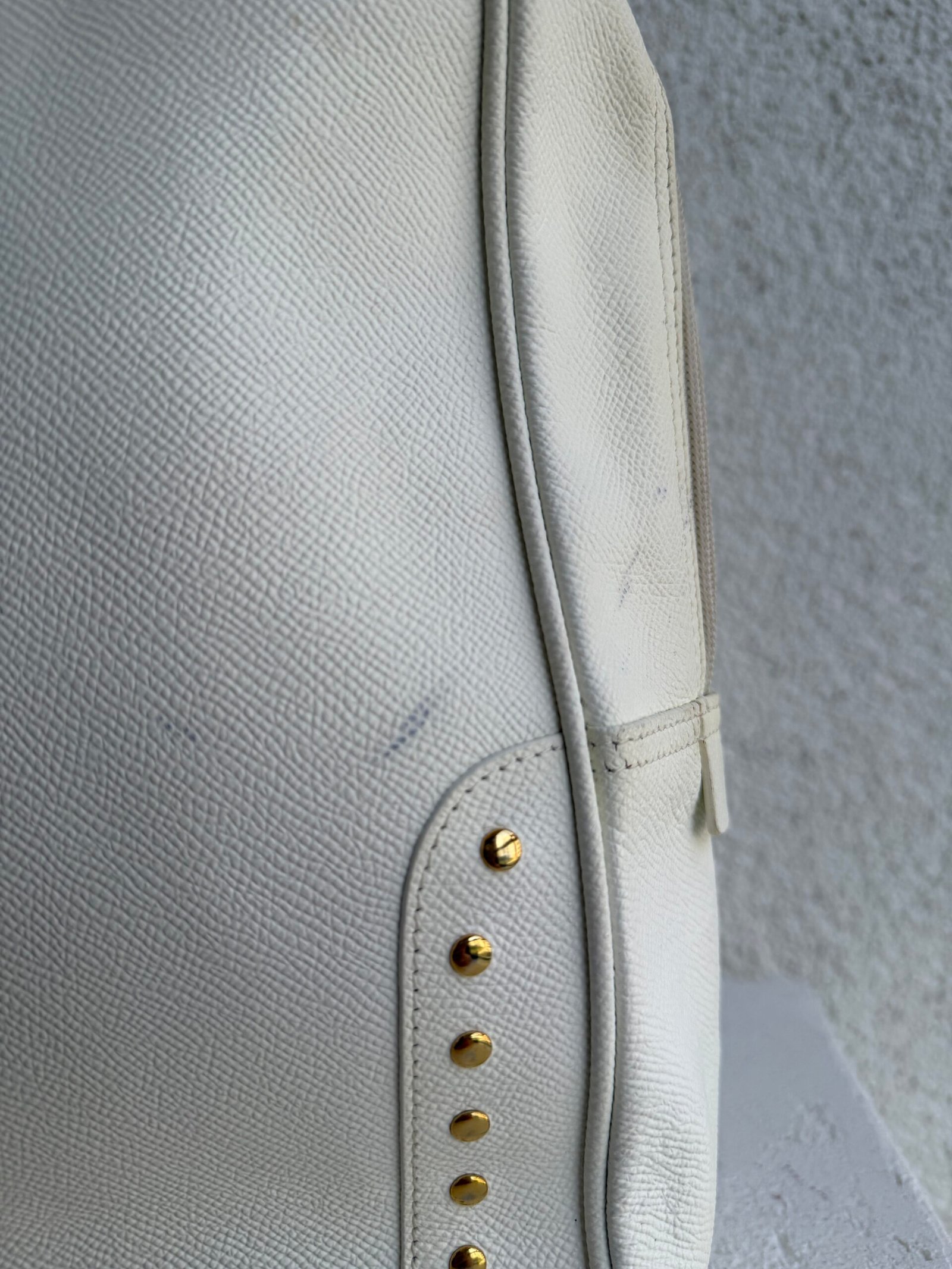 Escada Leather Golf Bag - Görsel 8