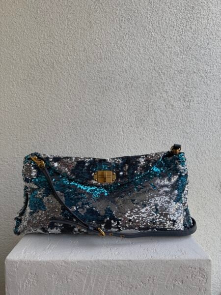 Miu Miu Sequined Vintage Shoulder Bag