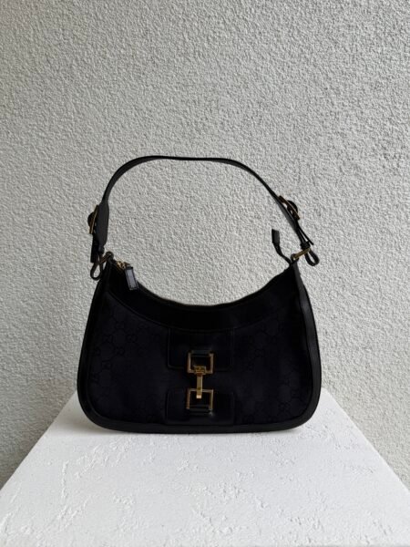Gucci Canvas GG Monogram Small Jackie Bag