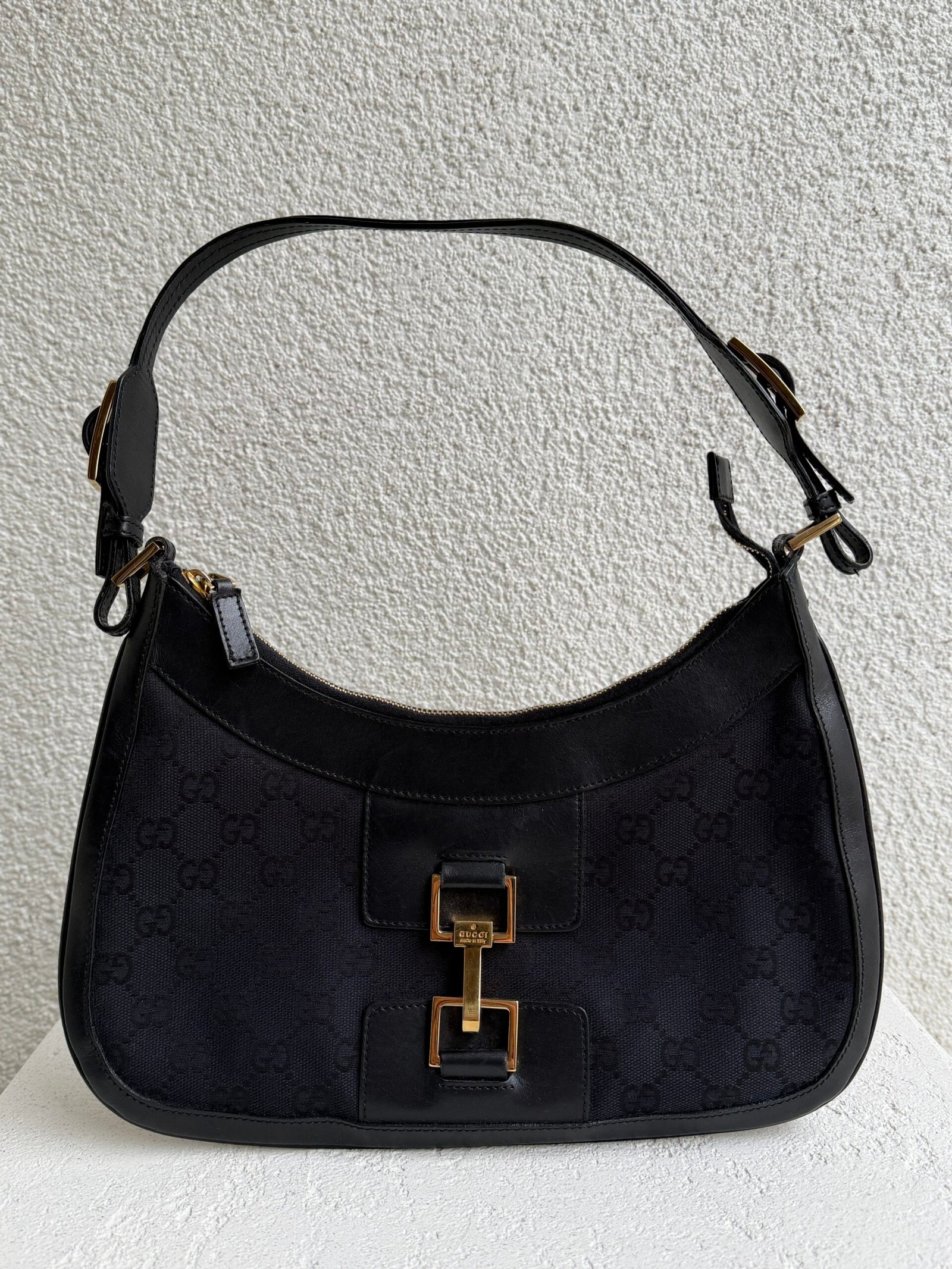 Gucci Canvas GG Monogram Small Jackie Bag - Image 3