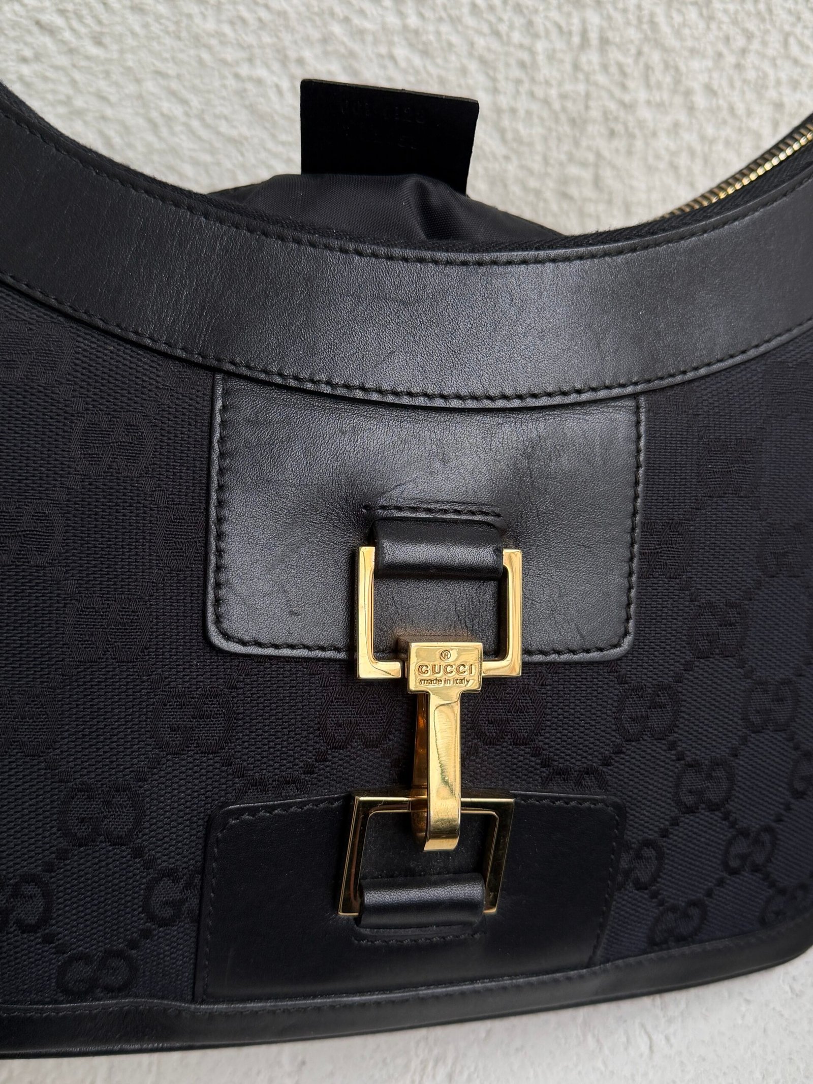 Gucci Canvas GG Monogram Small Jackie Bag - Image 15