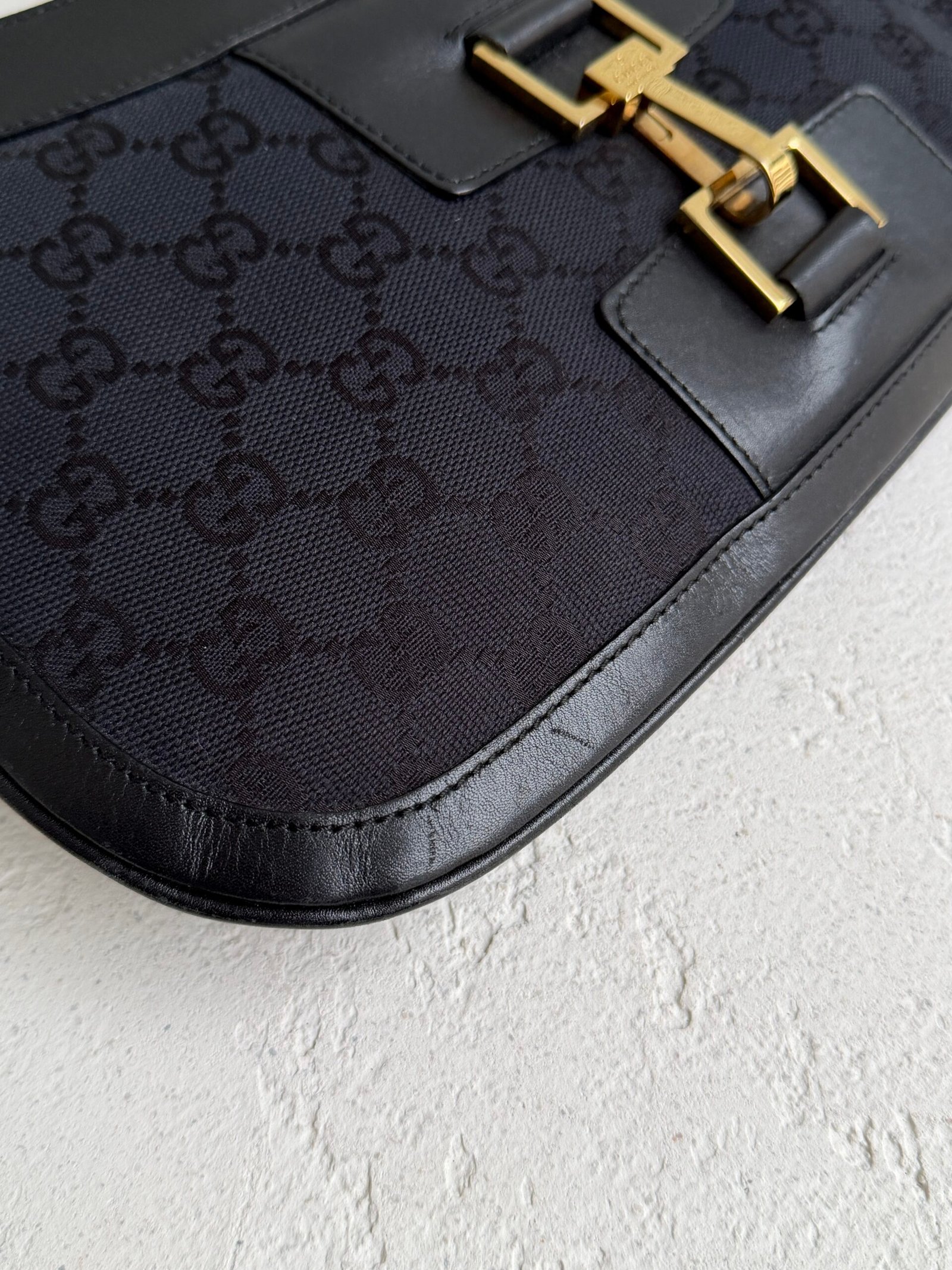 Gucci Canvas GG Monogram Small Jackie Bag - Image 16