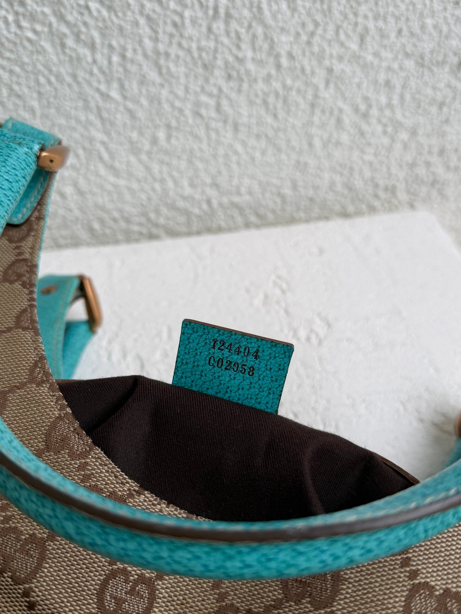 Gucci Canvas GG Monogram Jackie Hobo Bag - Görsel 14