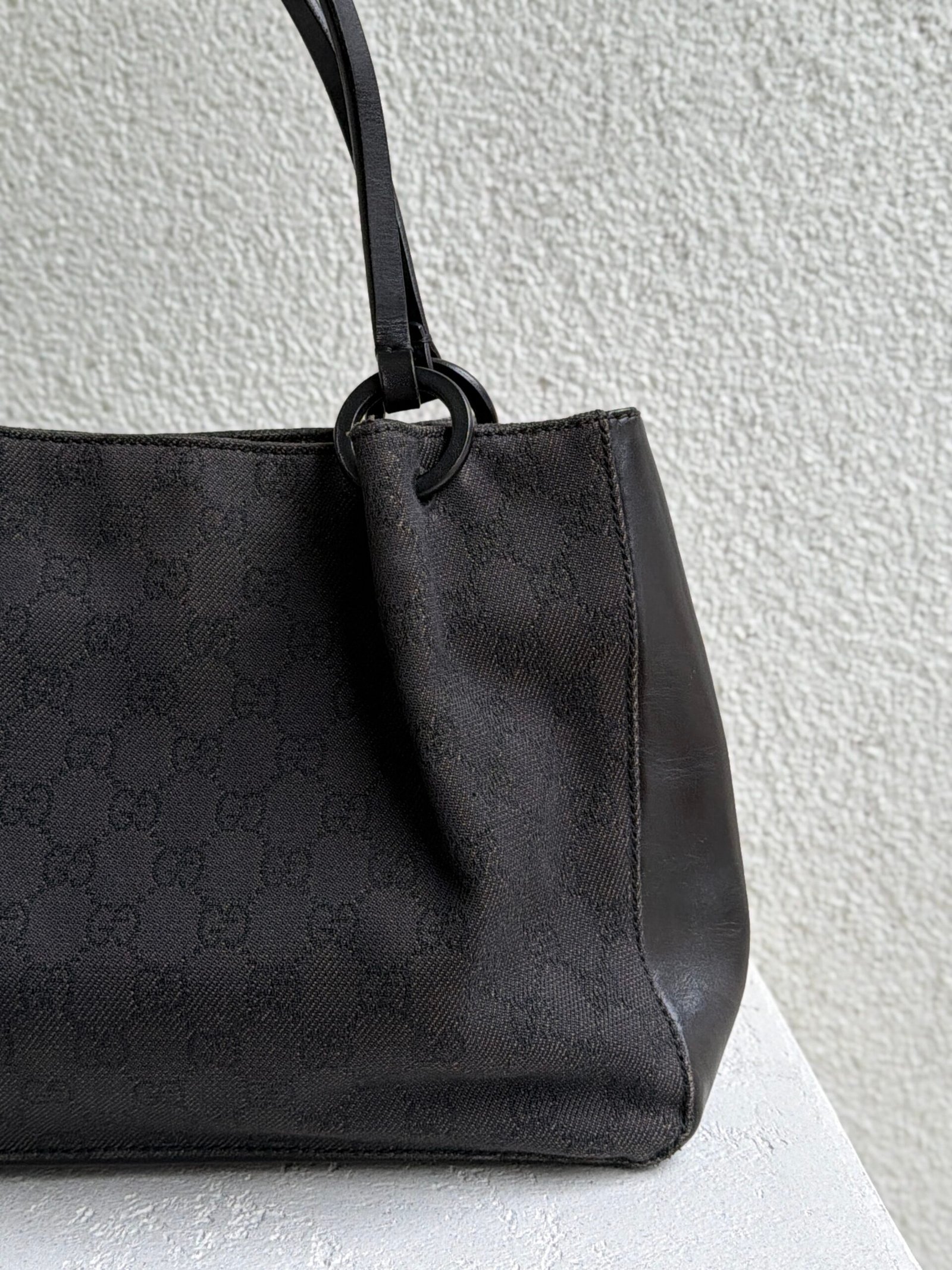 Gucci GG Monogram Small Cloth Bag - Image 4