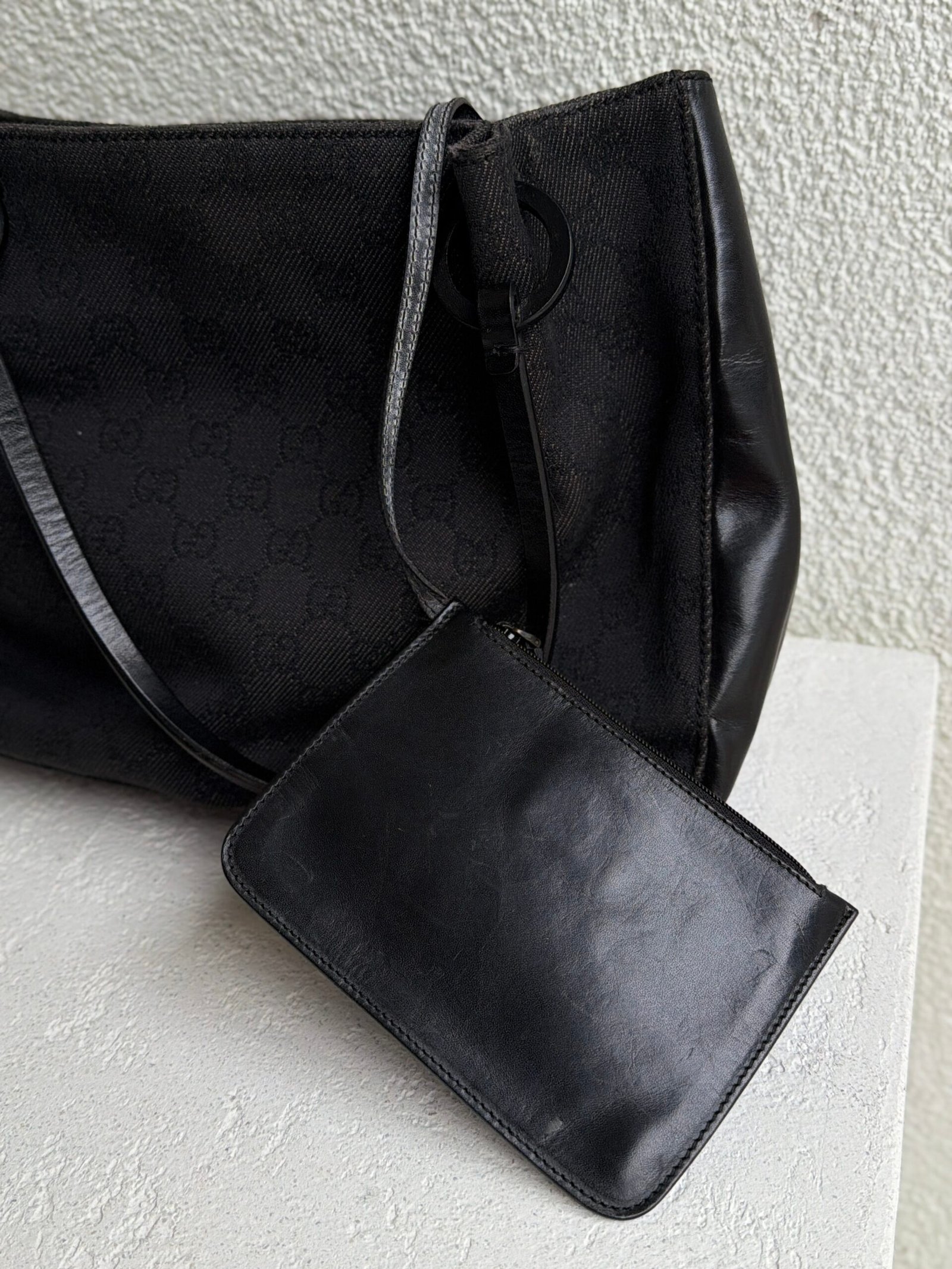 Gucci GG Monogram Small Cloth Bag - Image 12