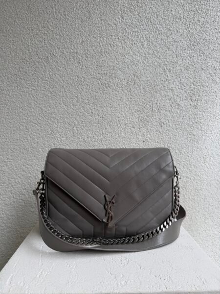 Saint Laurent Loulou Leather Crossbody Bag