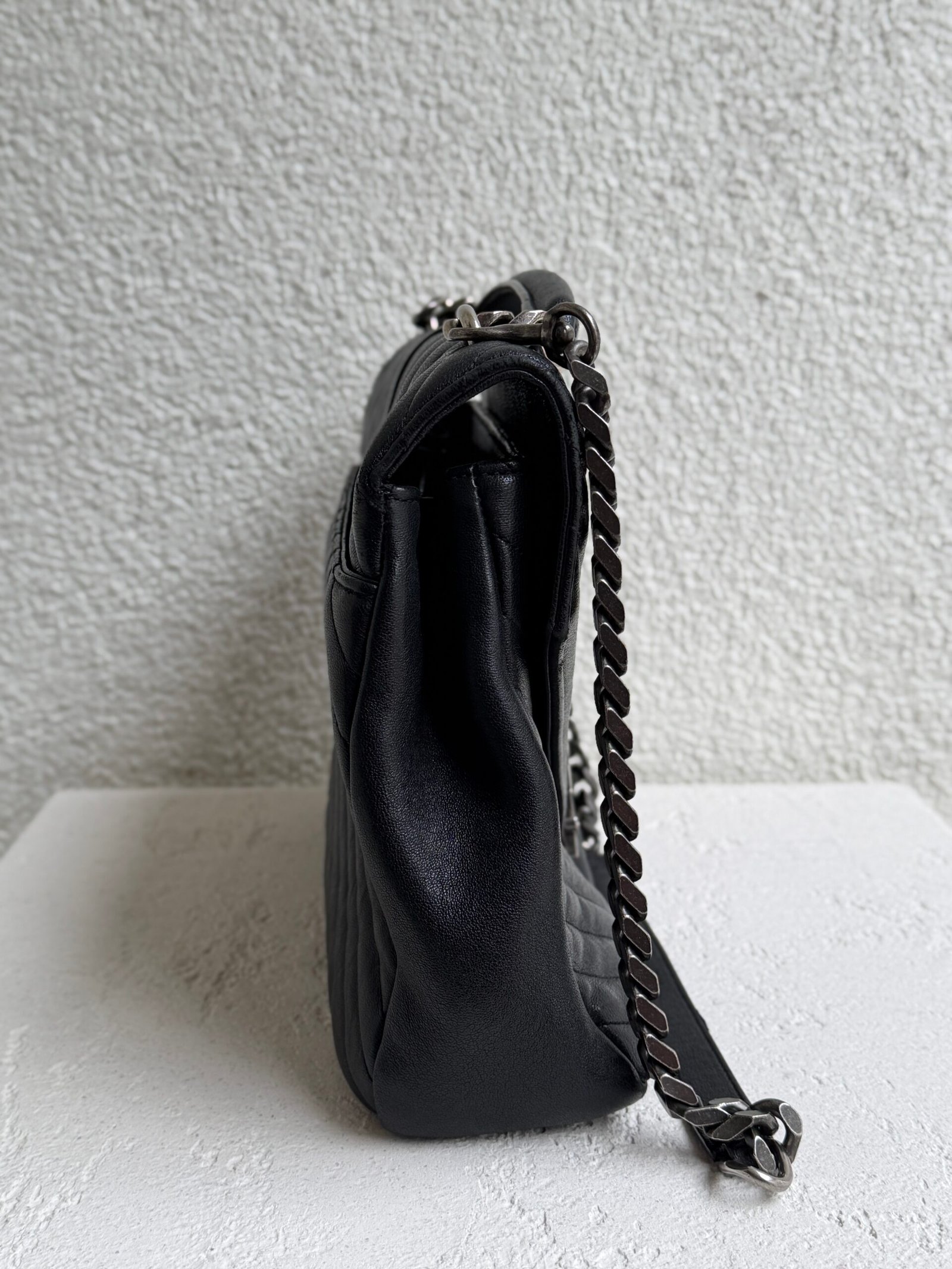Saint Laurent Leather College Shoulder Bag - Image 8