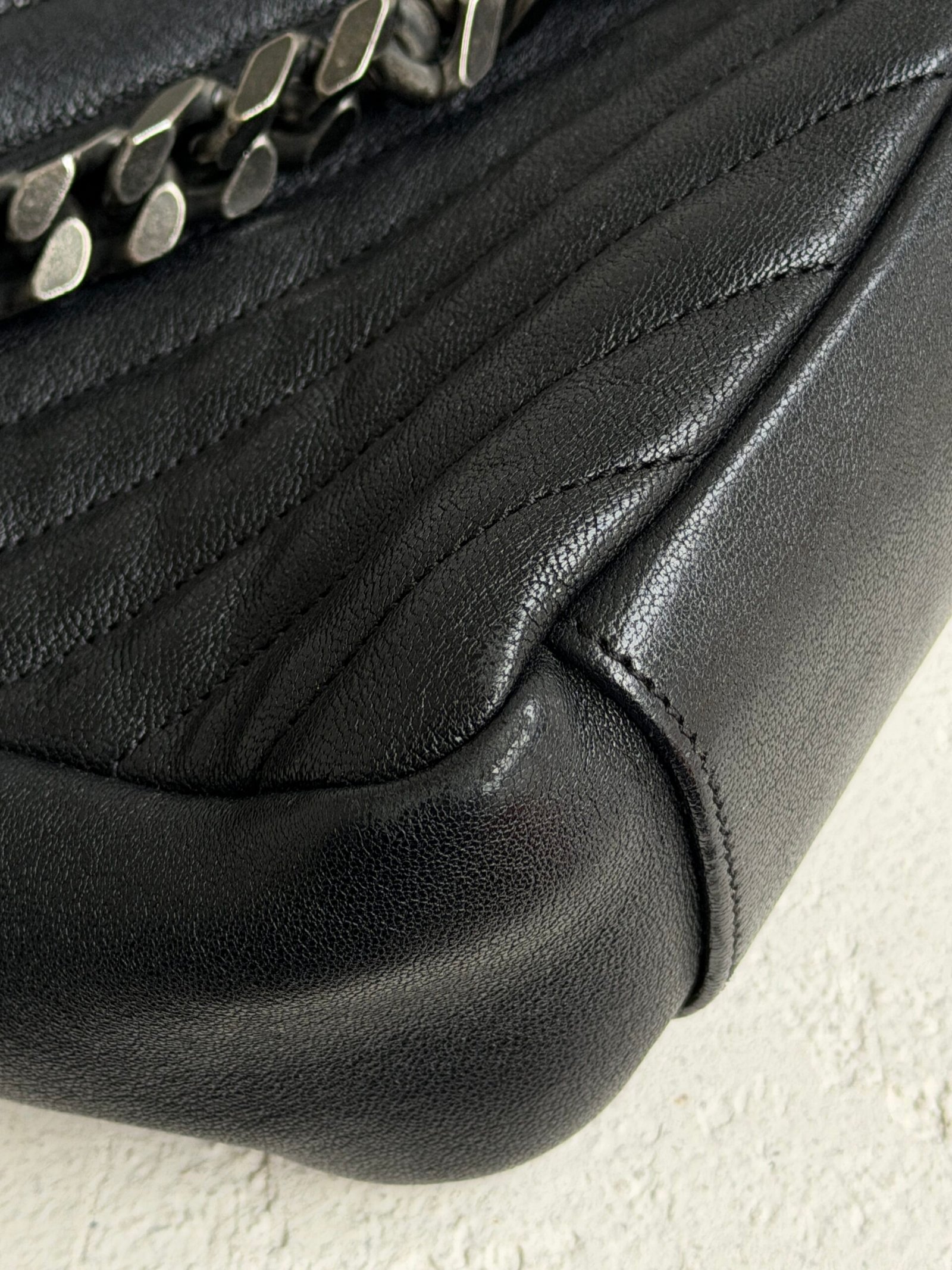 Saint Laurent Leather College Shoulder Bag - Image 10