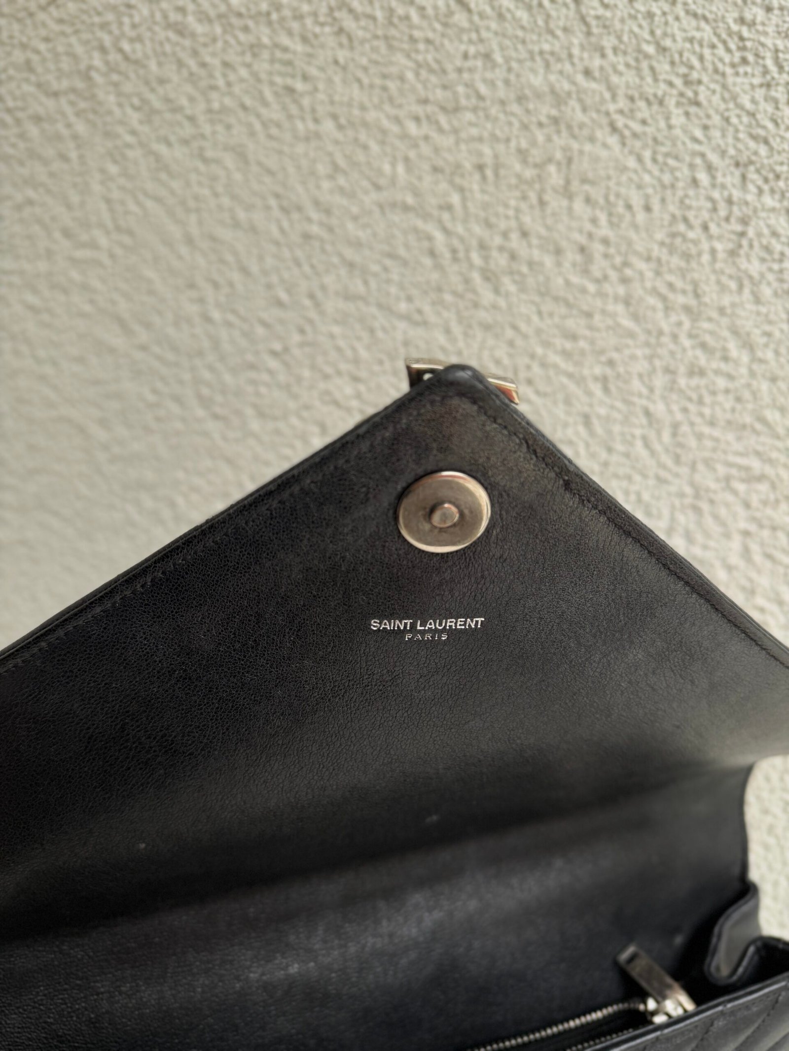 Saint Laurent Leather College Shoulder Bag - Image 14