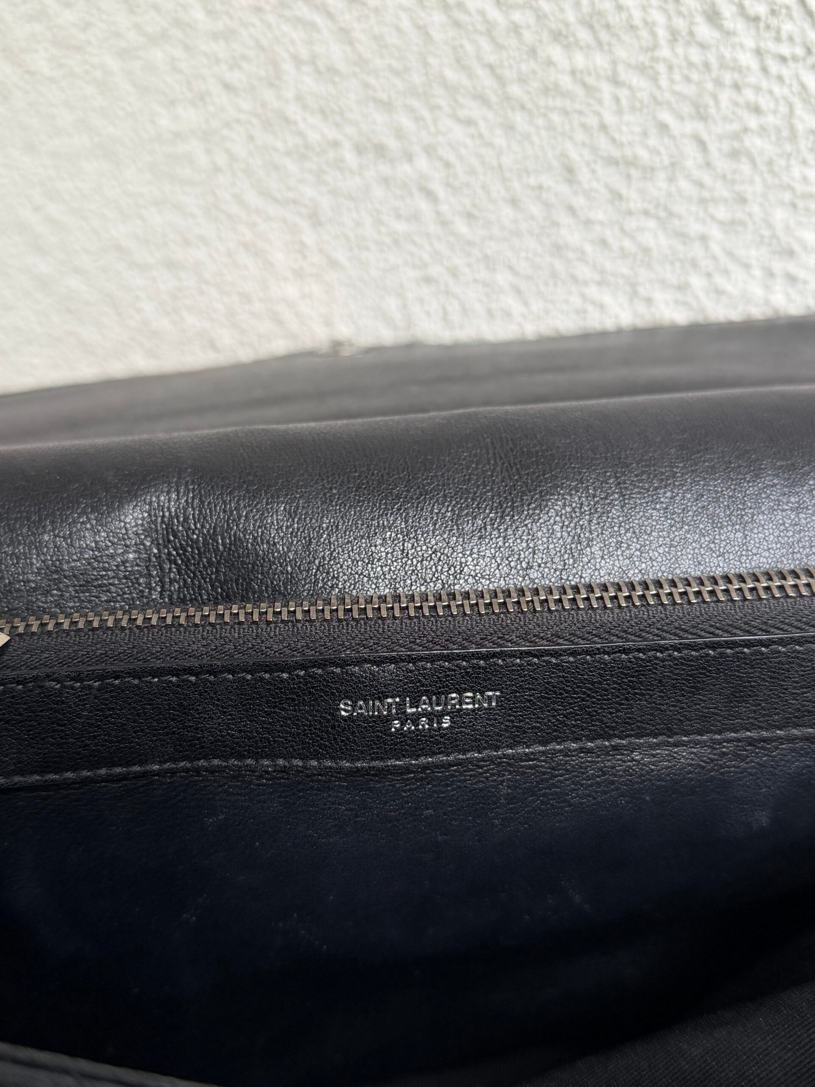 Saint Laurent Leather College Shoulder Bag - Image 15