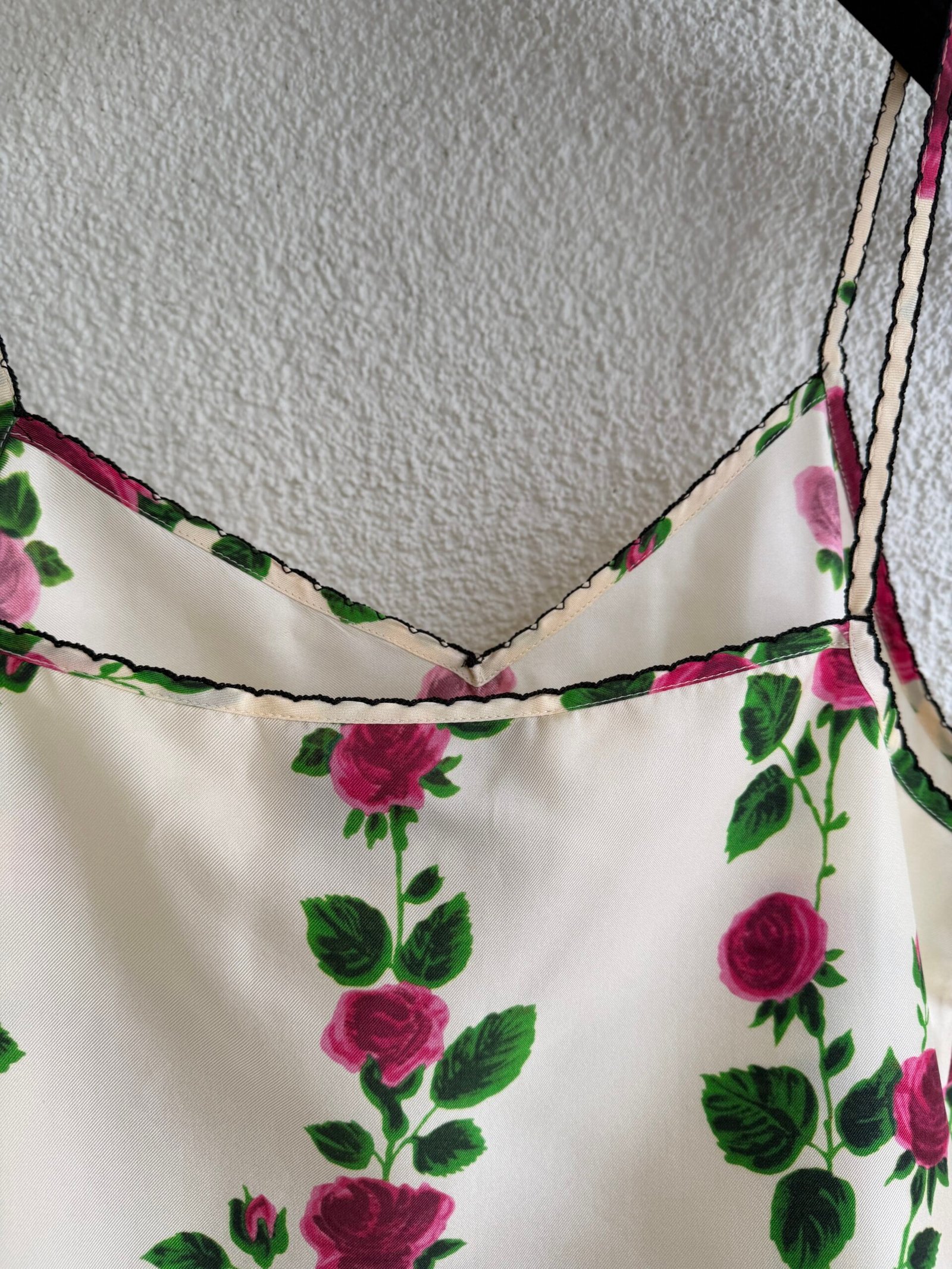 Gucci Floral Print Strappy Silk Blouse - Image 8