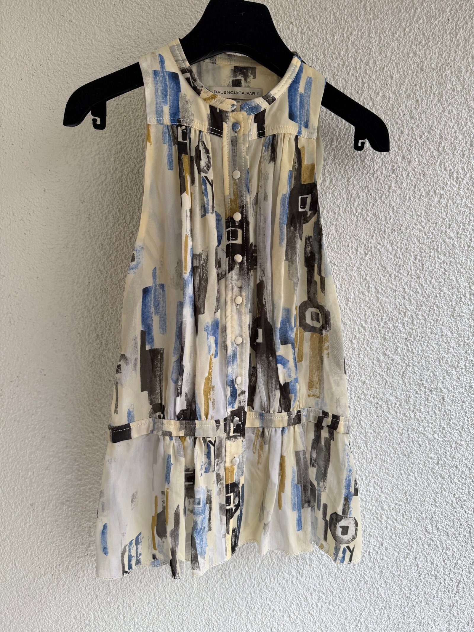 Balenciaga Multicolour Silk Blouse - Image 2