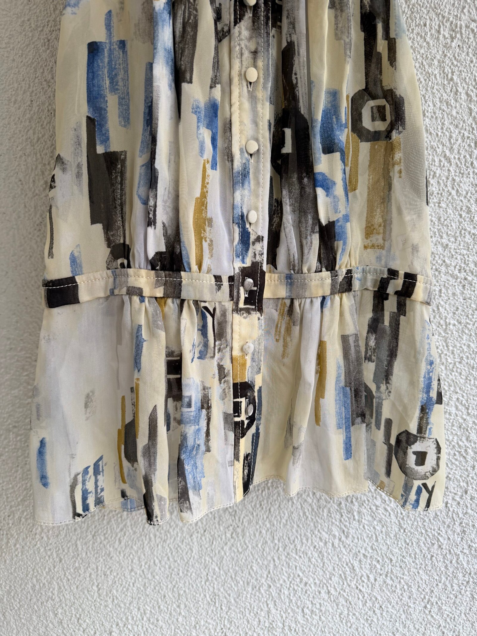 Balenciaga Multicolour Silk Blouse - Image 3