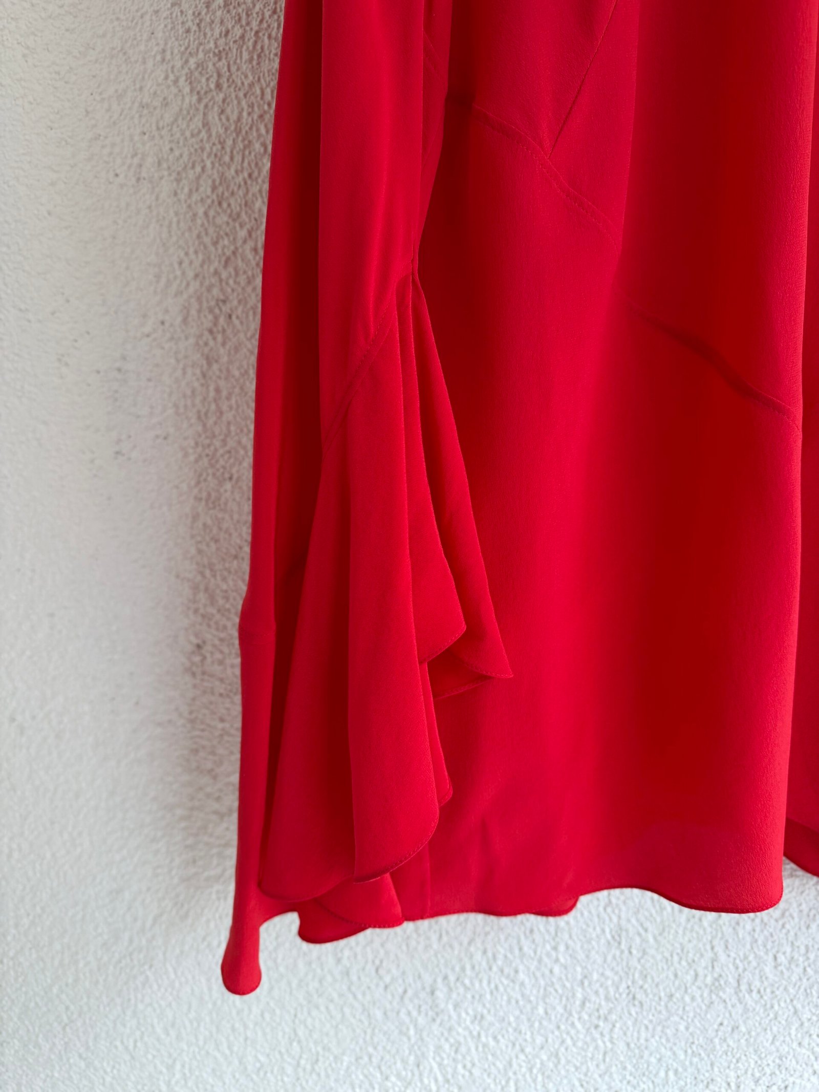 Givenchy Ruffle Sleeve Silk Blouse - Image 3