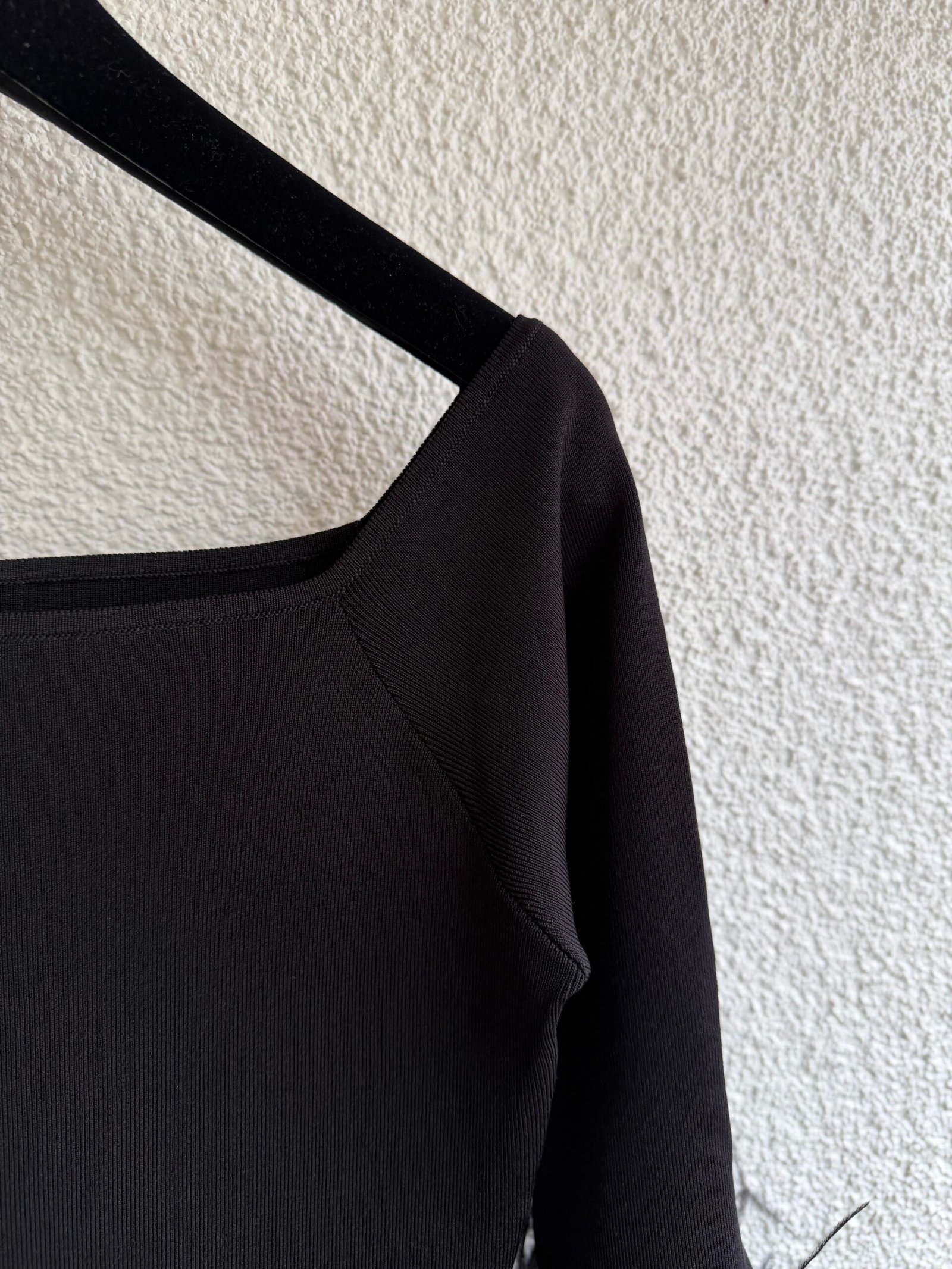 Saint Laurent Ostrich Feather Trim Knit Top - Görsel 7