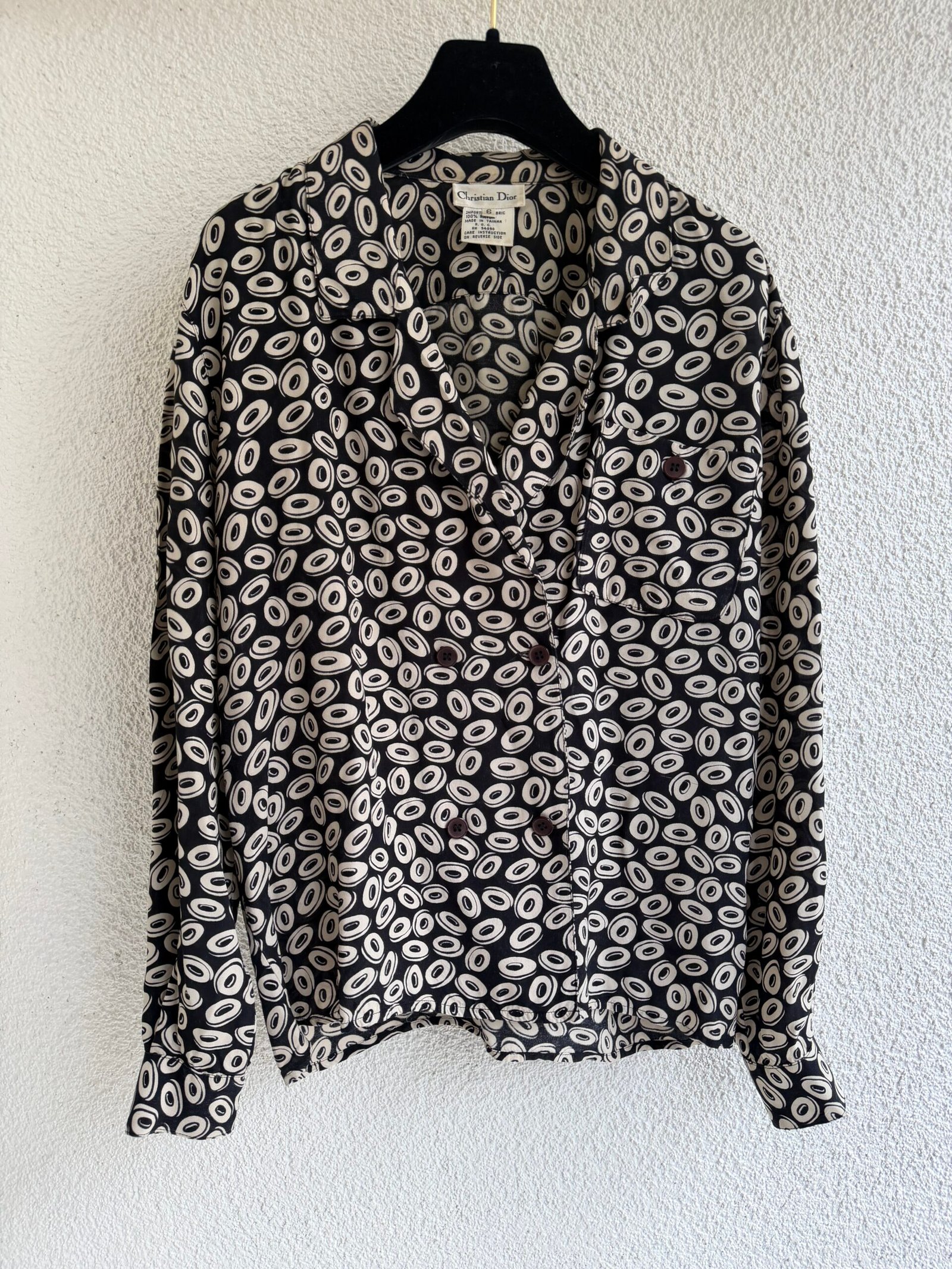 Christian Dior Vintage Double-Breasted Shirt - Image 2