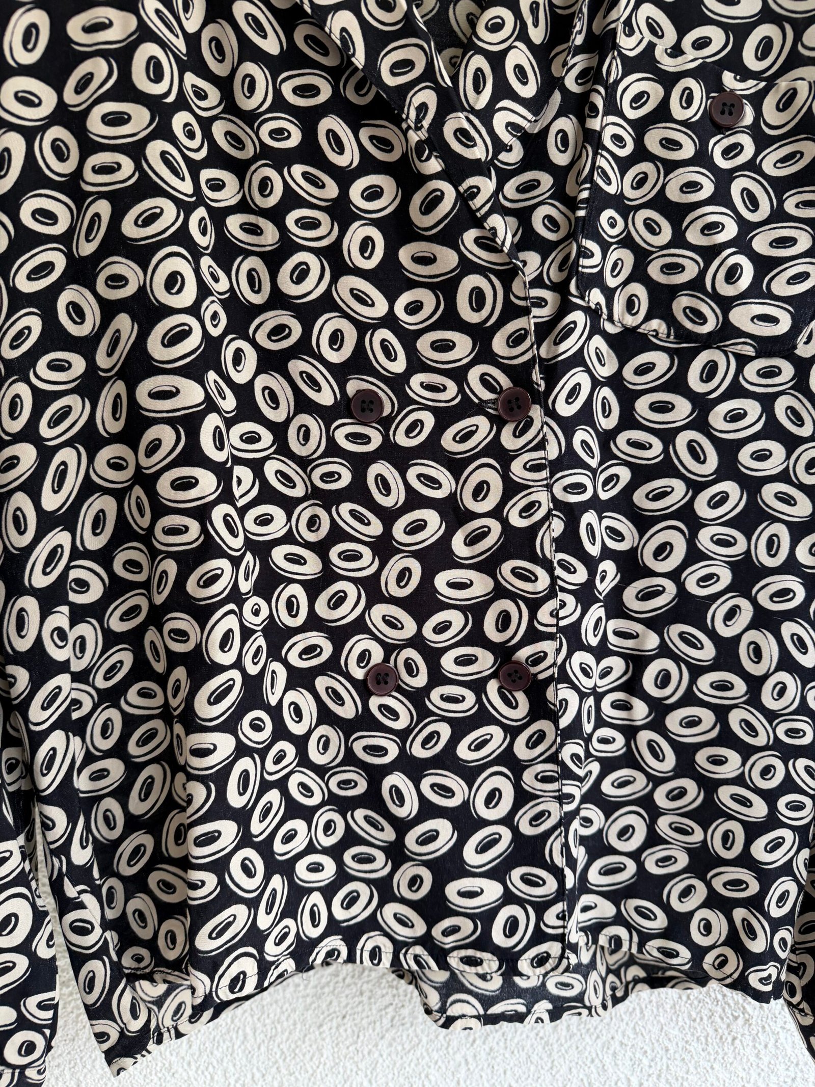 Christian Dior Vintage Double-Breasted Shirt - Image 3