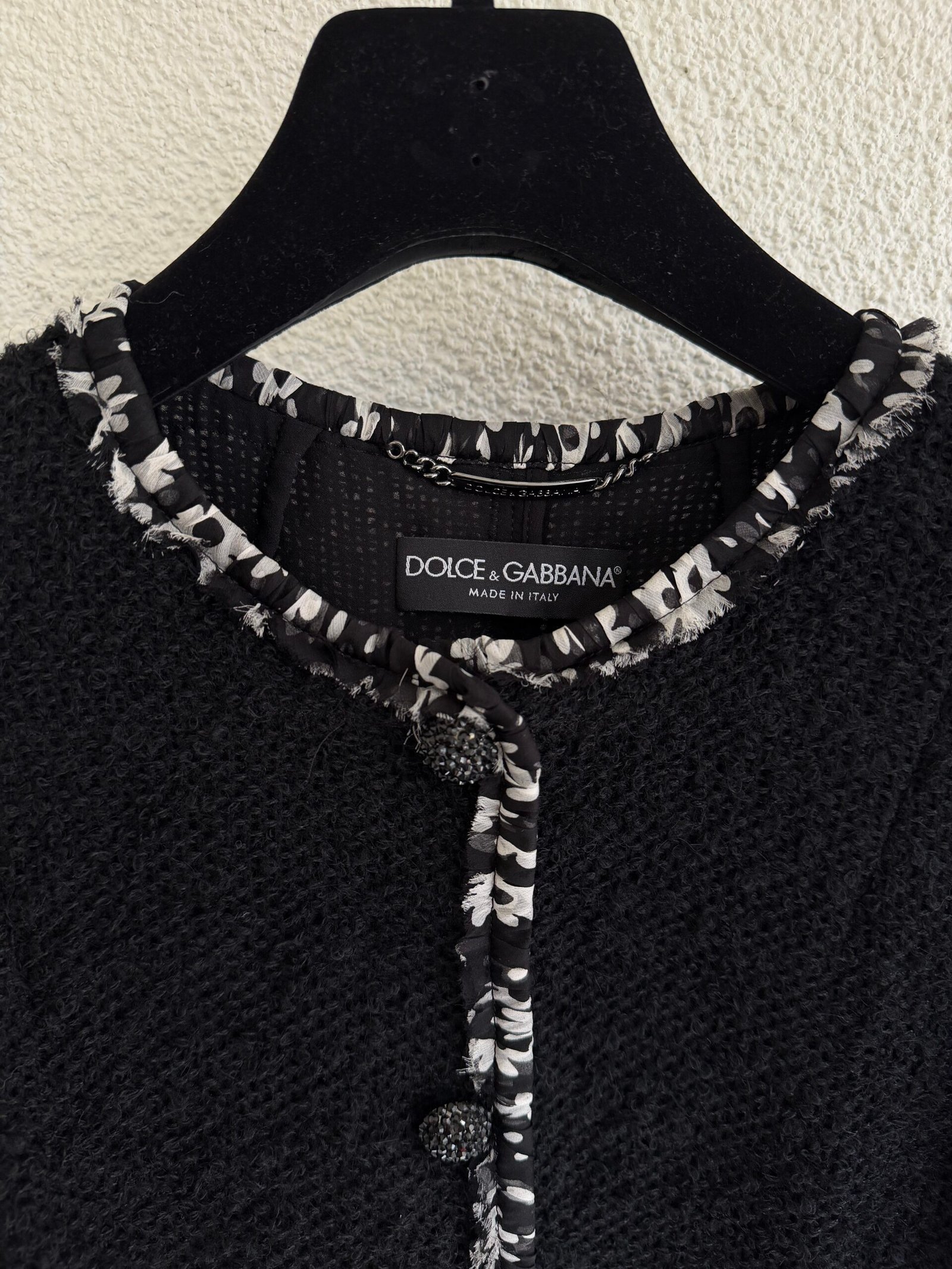 Dolce & Gabbana Buttoned Wool Cardigan - Görsel 4