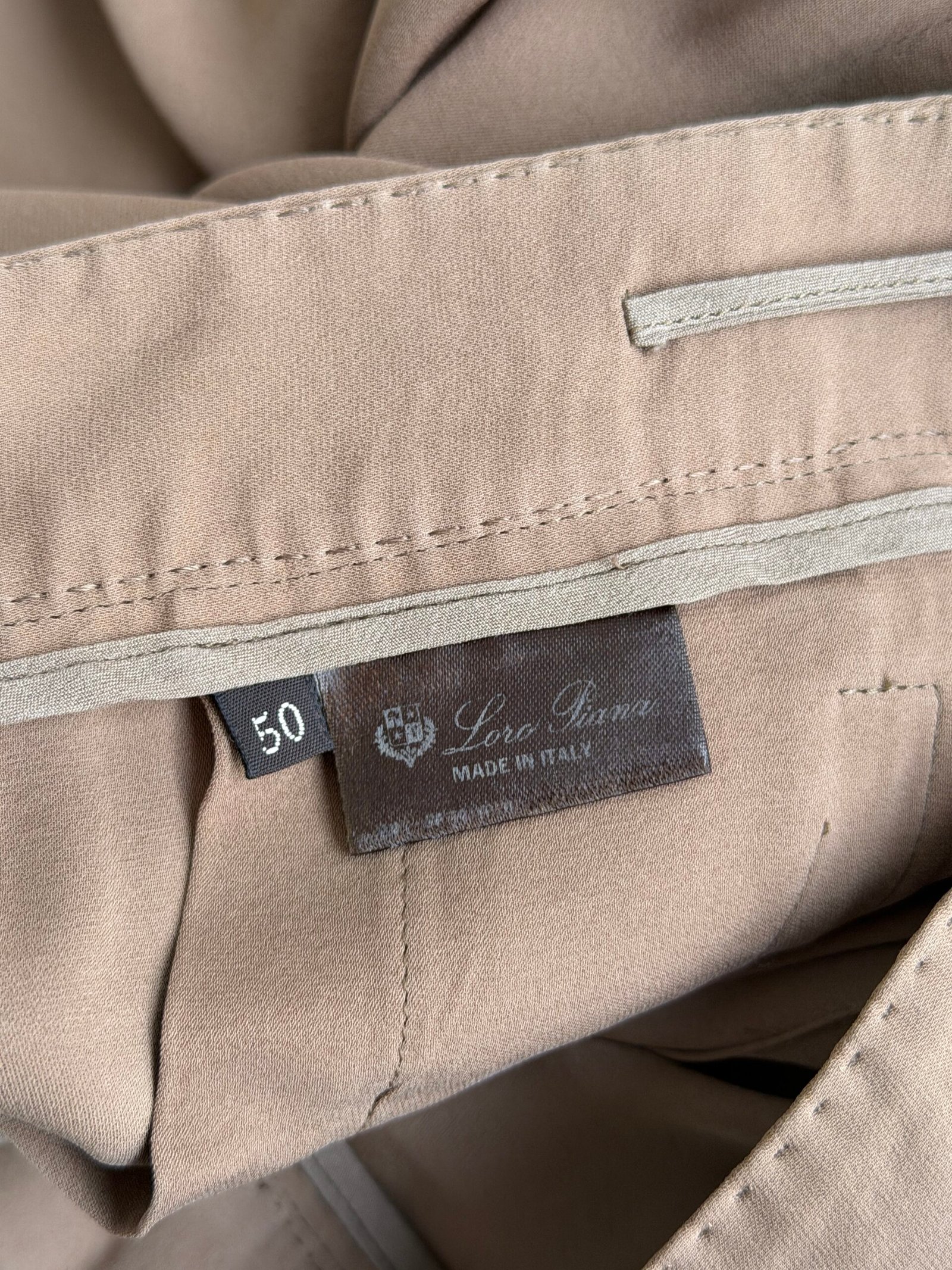 Loro Piana Silk Trousers - Image 9