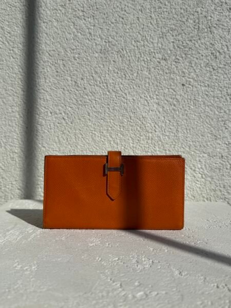 Hermes Bearn Leather Wallet