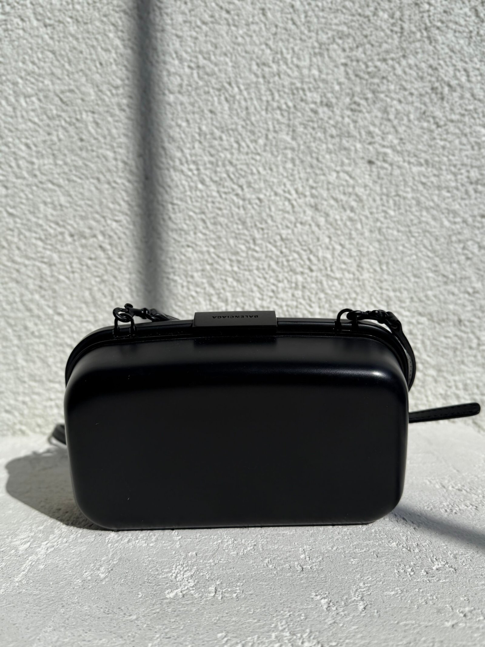 Balenciaga Logo Lunch Box Case Crossbody Bag - Image 6