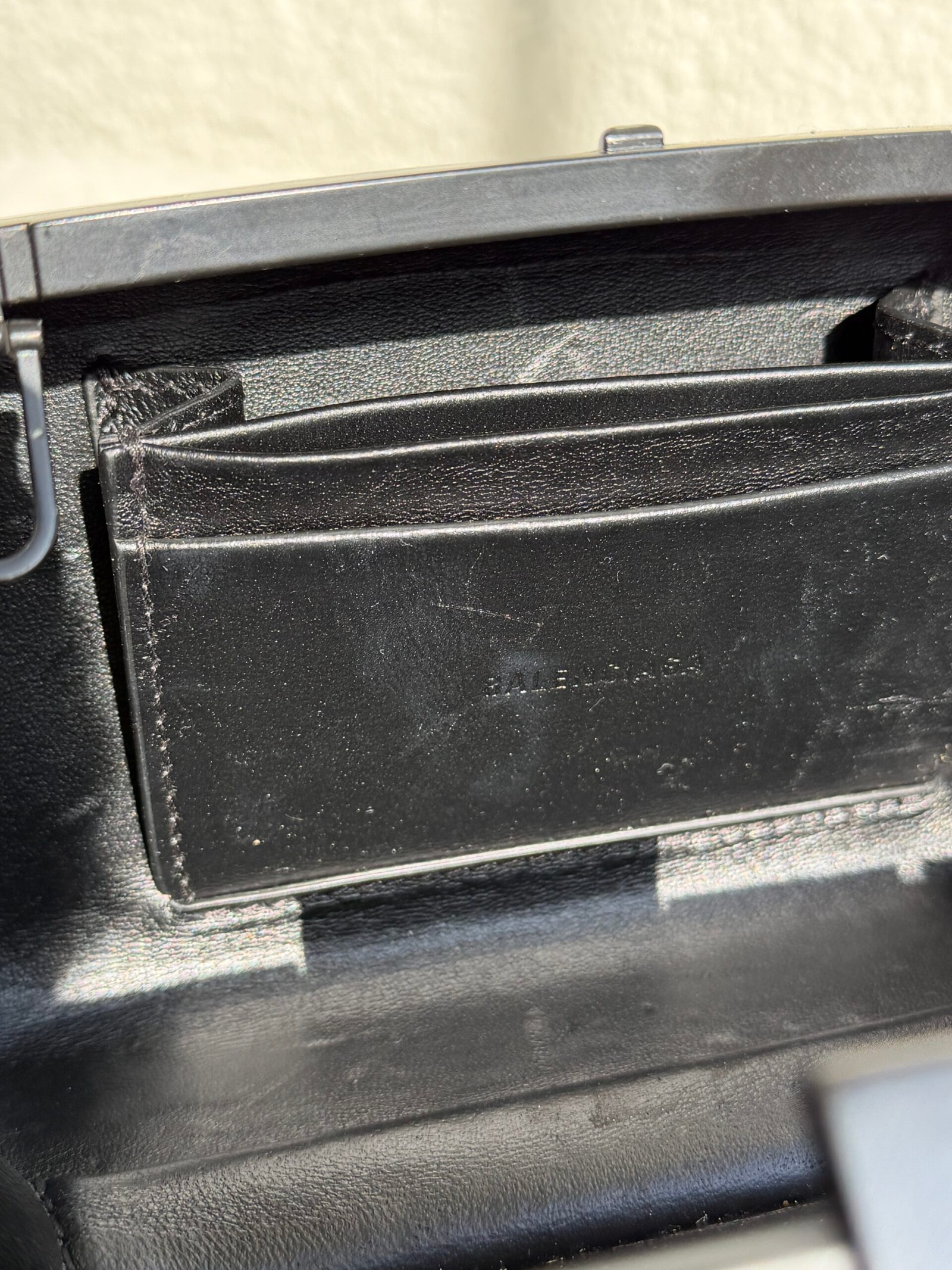 Balenciaga Logo Lunch Box Case Crossbody Bag - Image 7