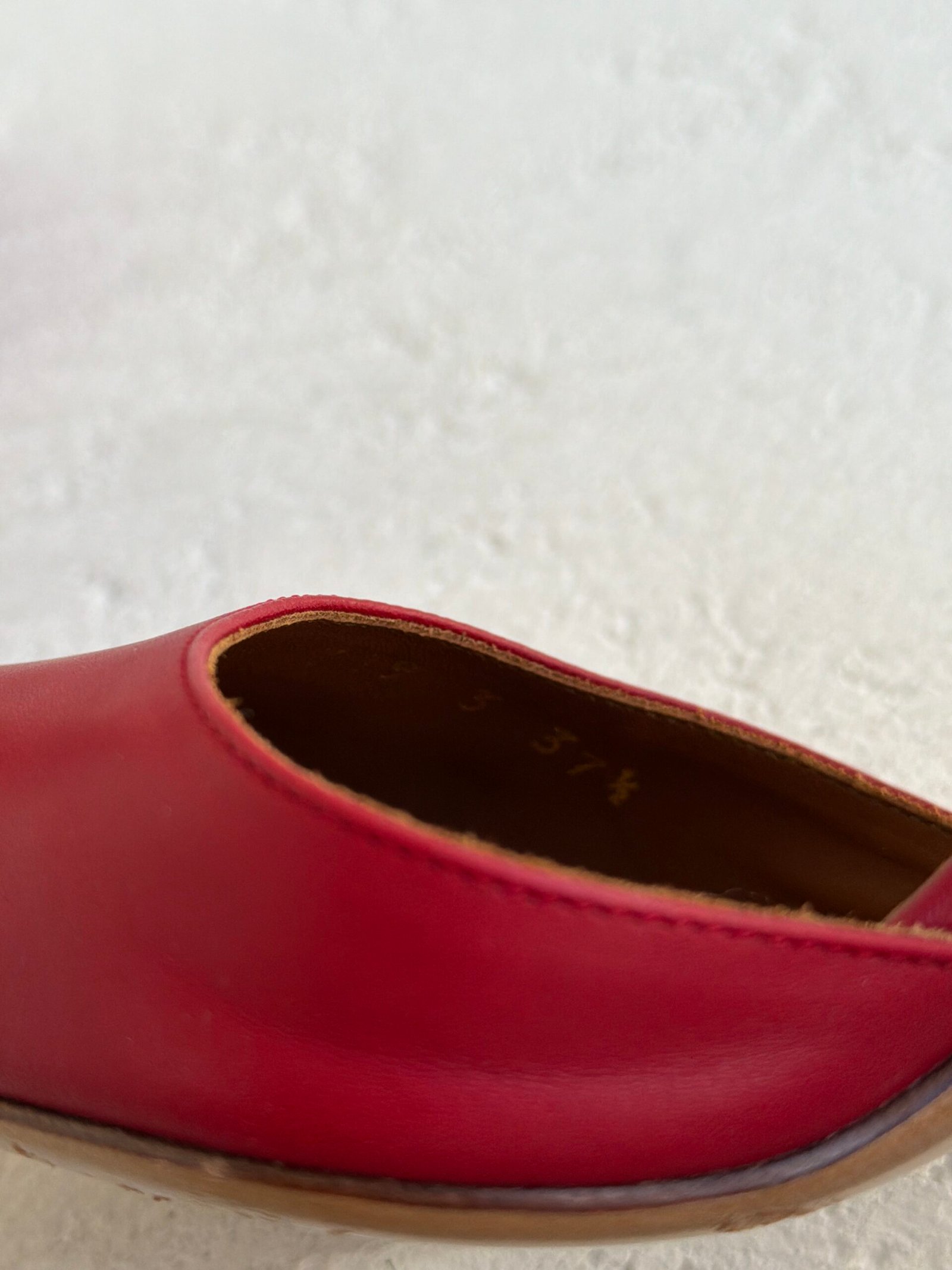 Valentino Tango Red Leather Tango Heels - Image 11