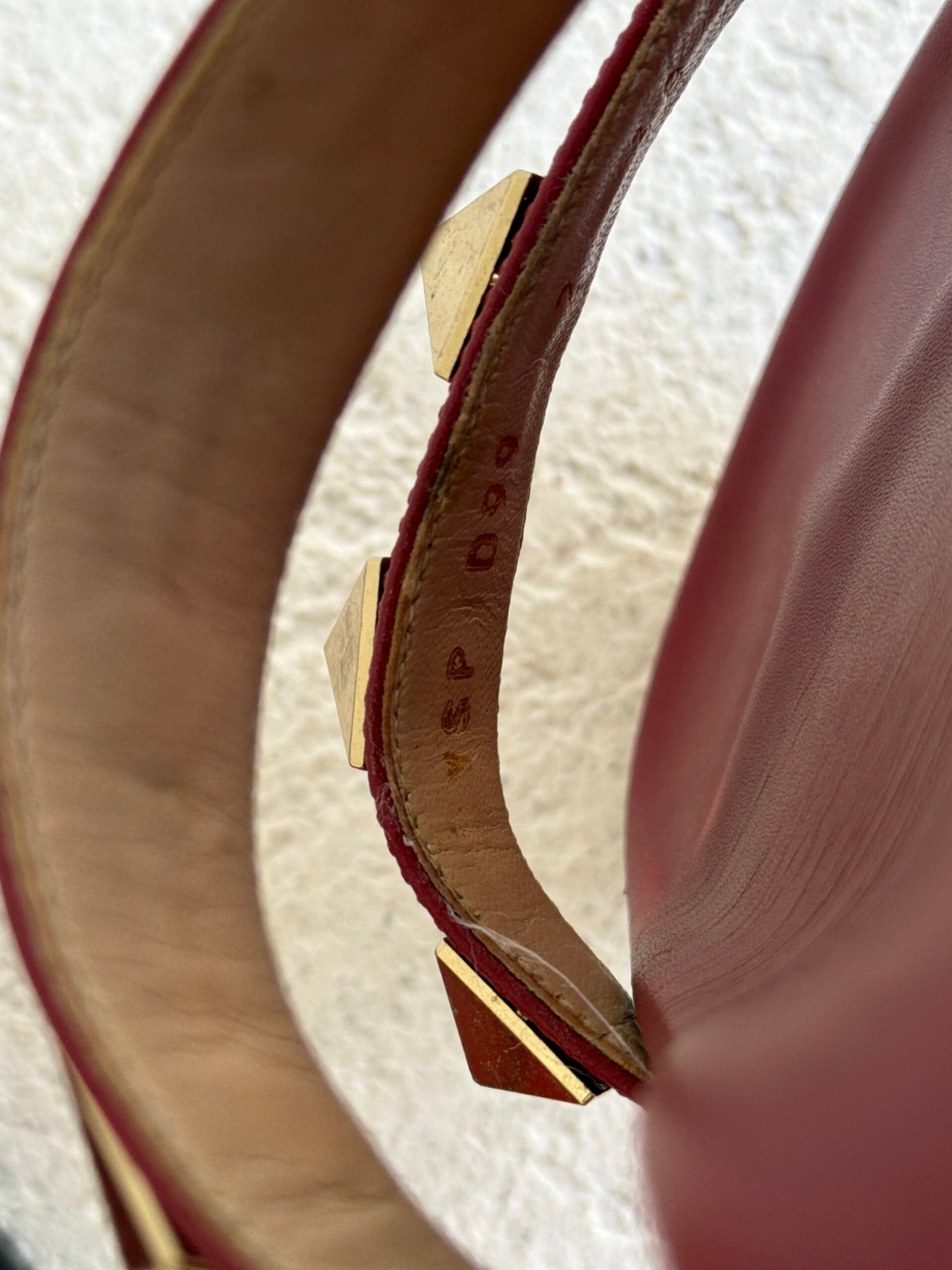 Valentino Rockstud Studded Leather Slide Sandals - Image 9