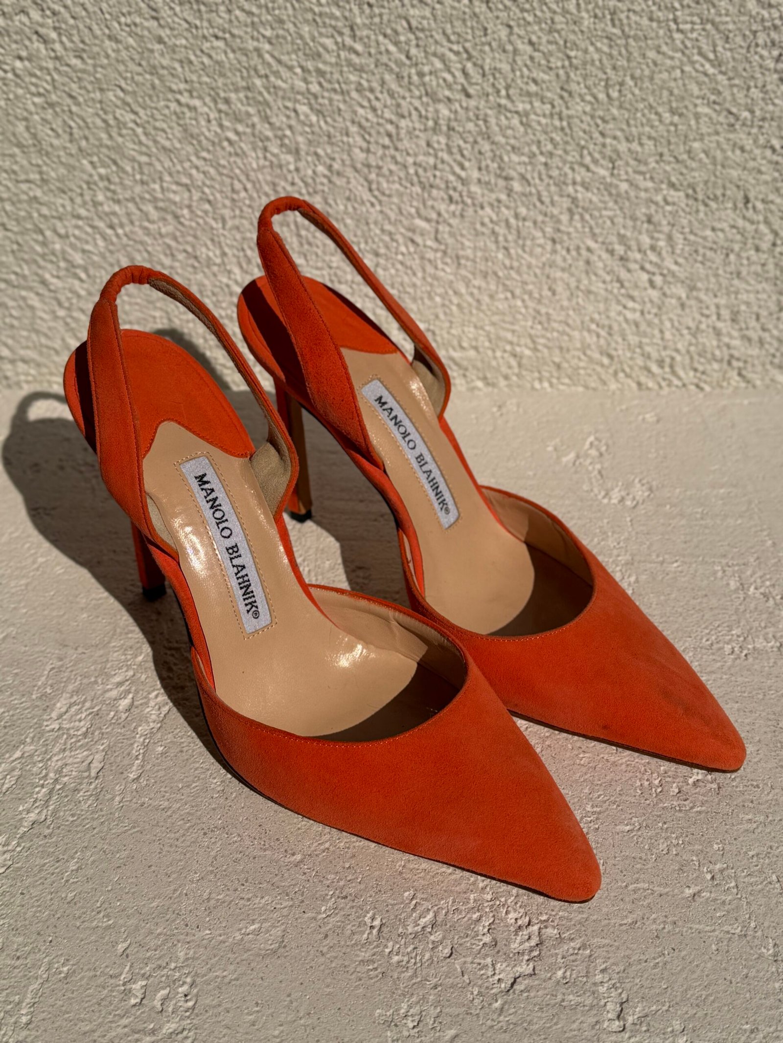 Manolo Blahnik Carolyne Slingback Heels - Image 2
