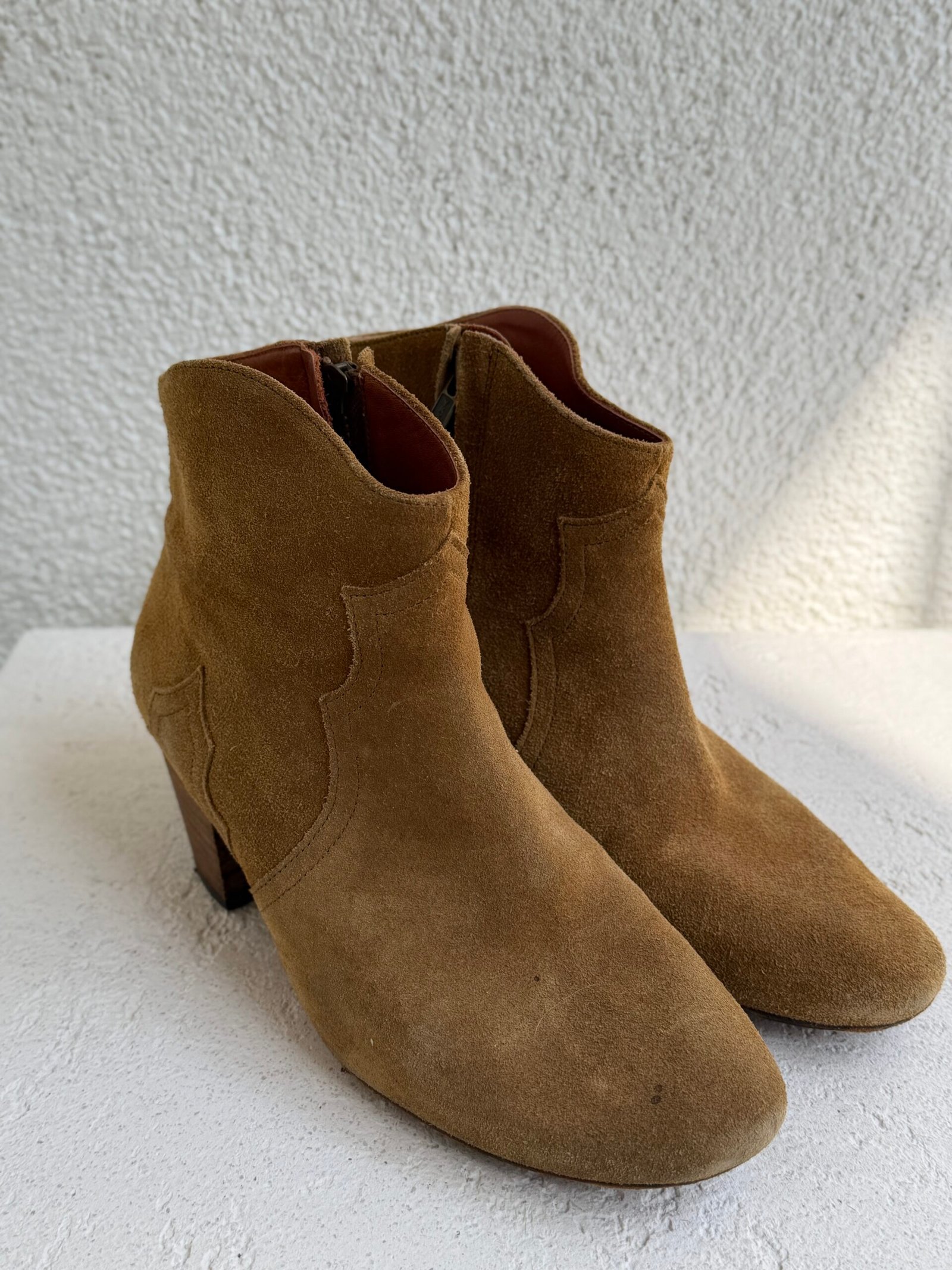 Isabel Marant Dewina Suede Ankle Boots - Image 2