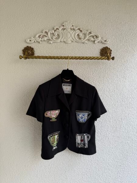 Moschino Cup Embellished Jacket