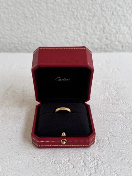 Cartier Small Model Yellow Gold 56 MM Love Ring