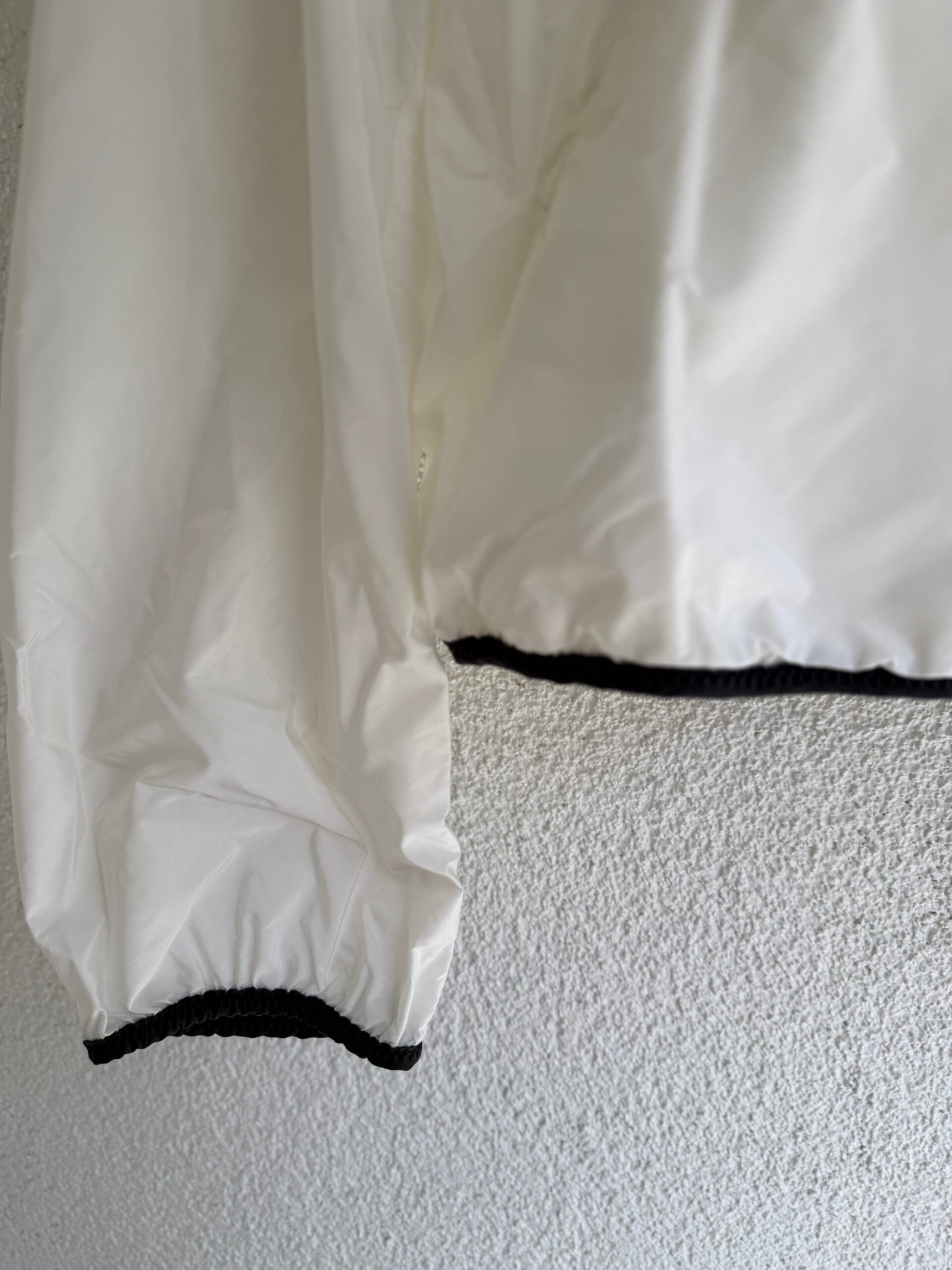 Prada Logo Ecru Raincoat - Image 6