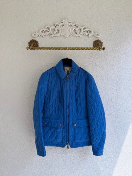 Burberry Brit Quilted Blue Puffer Jacket