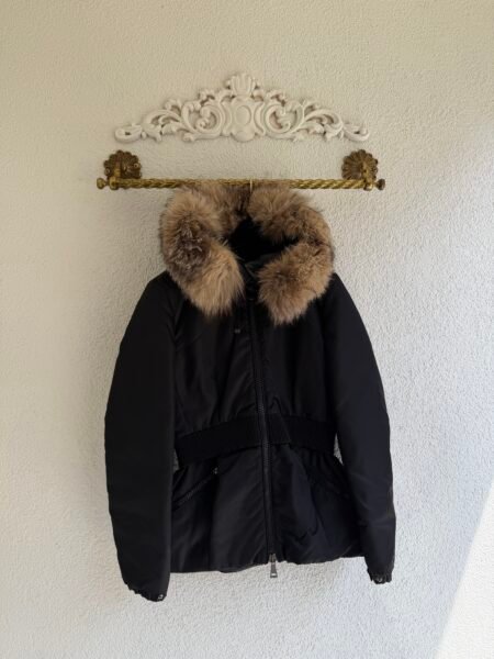 Moncler Saumur Giubbotto Fur Coat