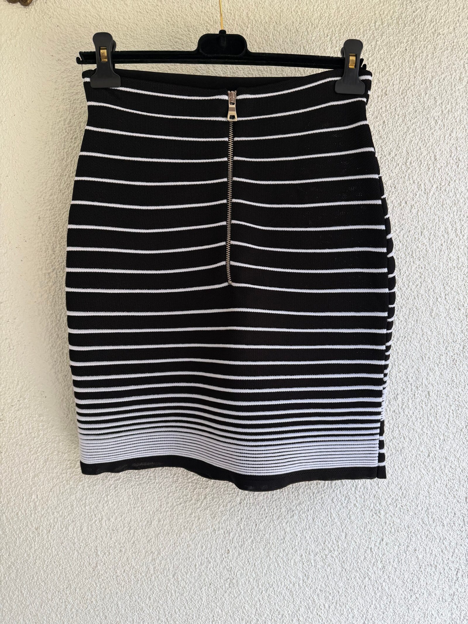 Balmain Striped Mini Skirt - Image 4