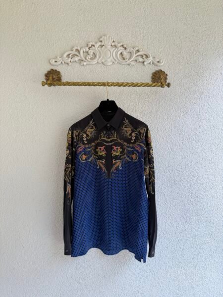 Etro Multicolor Silk Shirt