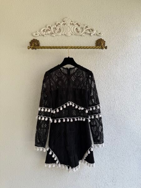 Alexis Pom-pom Lacy Jumpsuit