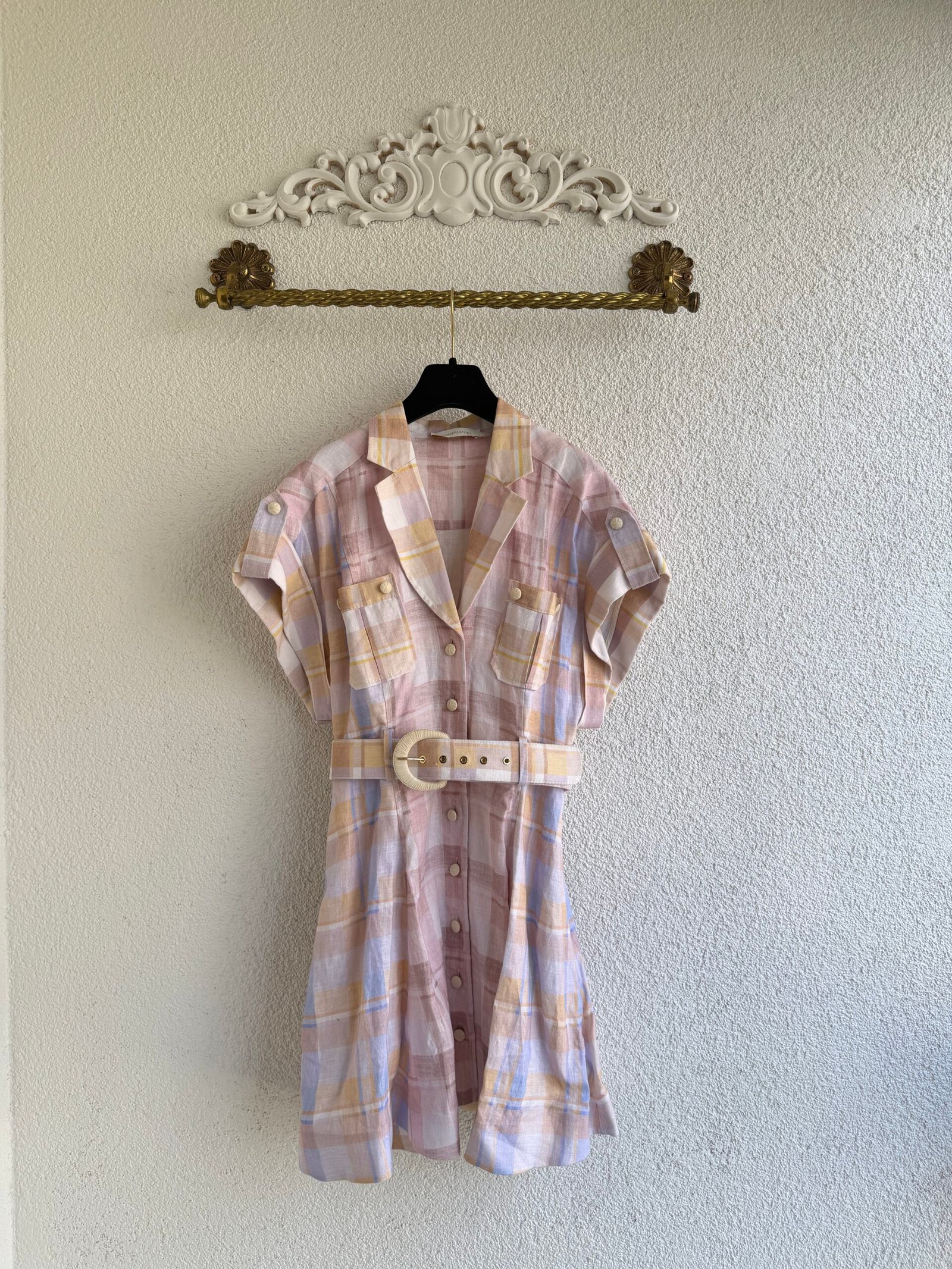 Zimmermann Linen Mini Dress