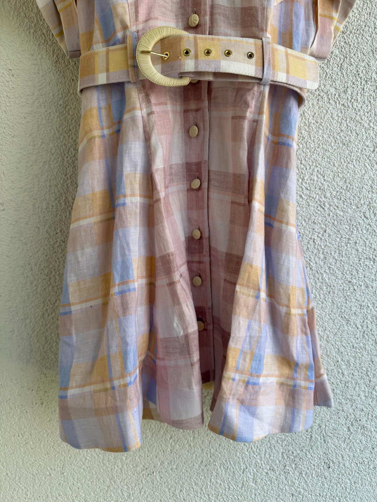 Zimmermann Linen Mini Dress - Image 4